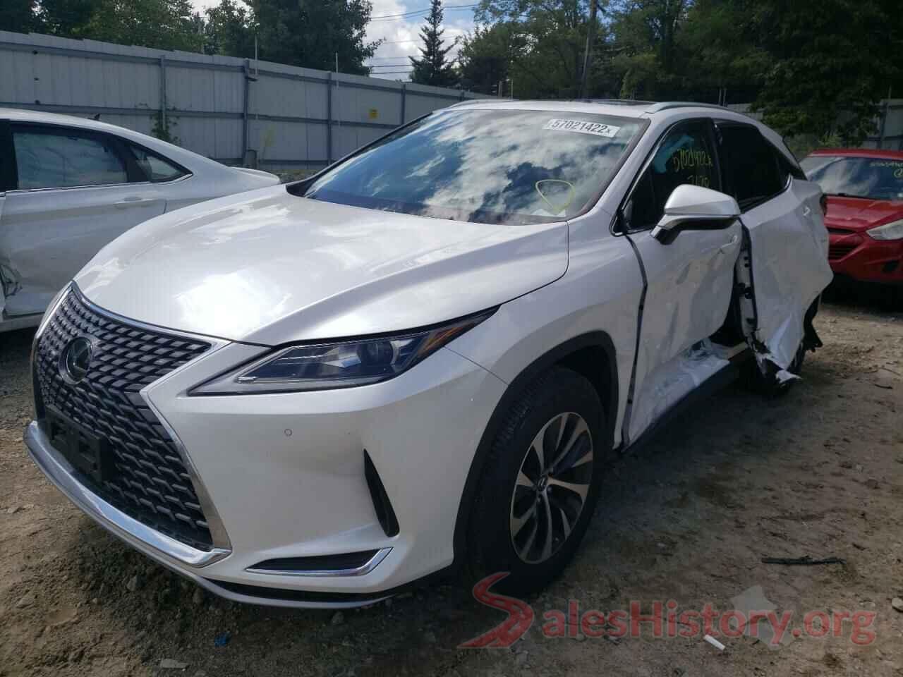 2T2HZMDA9LC237210 2020 LEXUS RX350