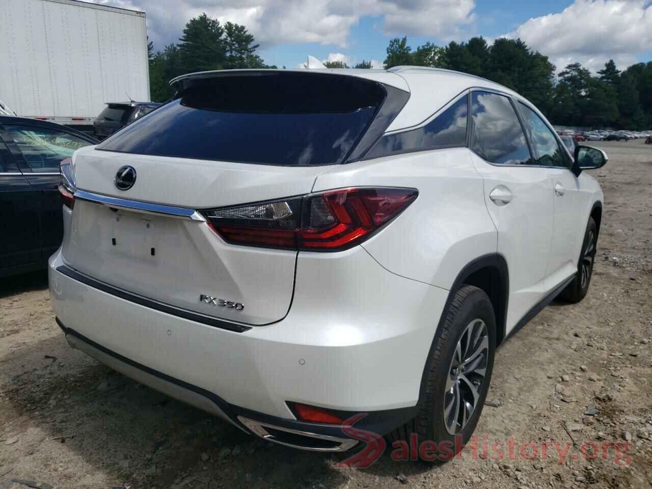 2T2HZMDA9LC237210 2020 LEXUS RX350