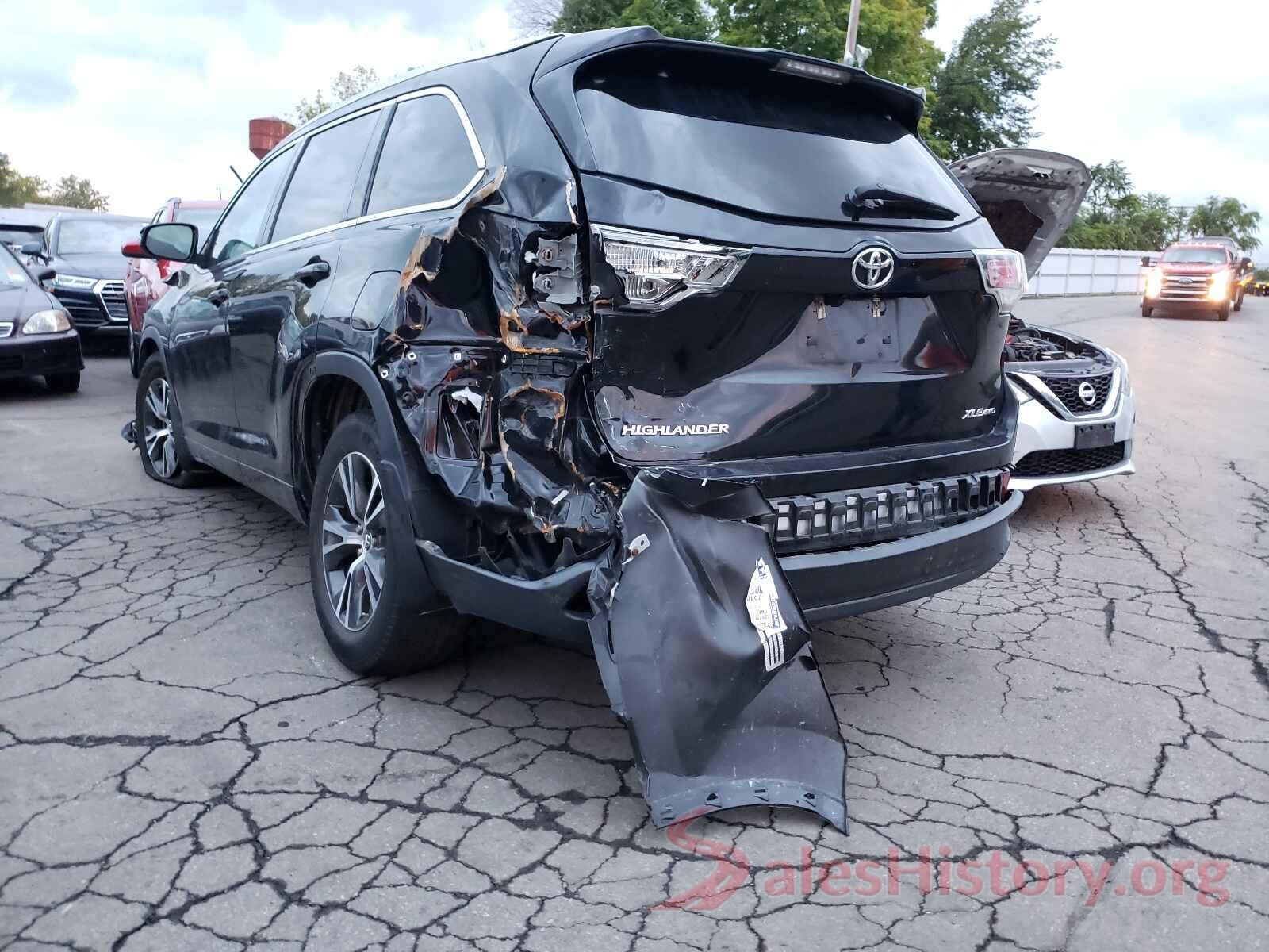 5TDJKRFH4GS242779 2016 TOYOTA HIGHLANDER