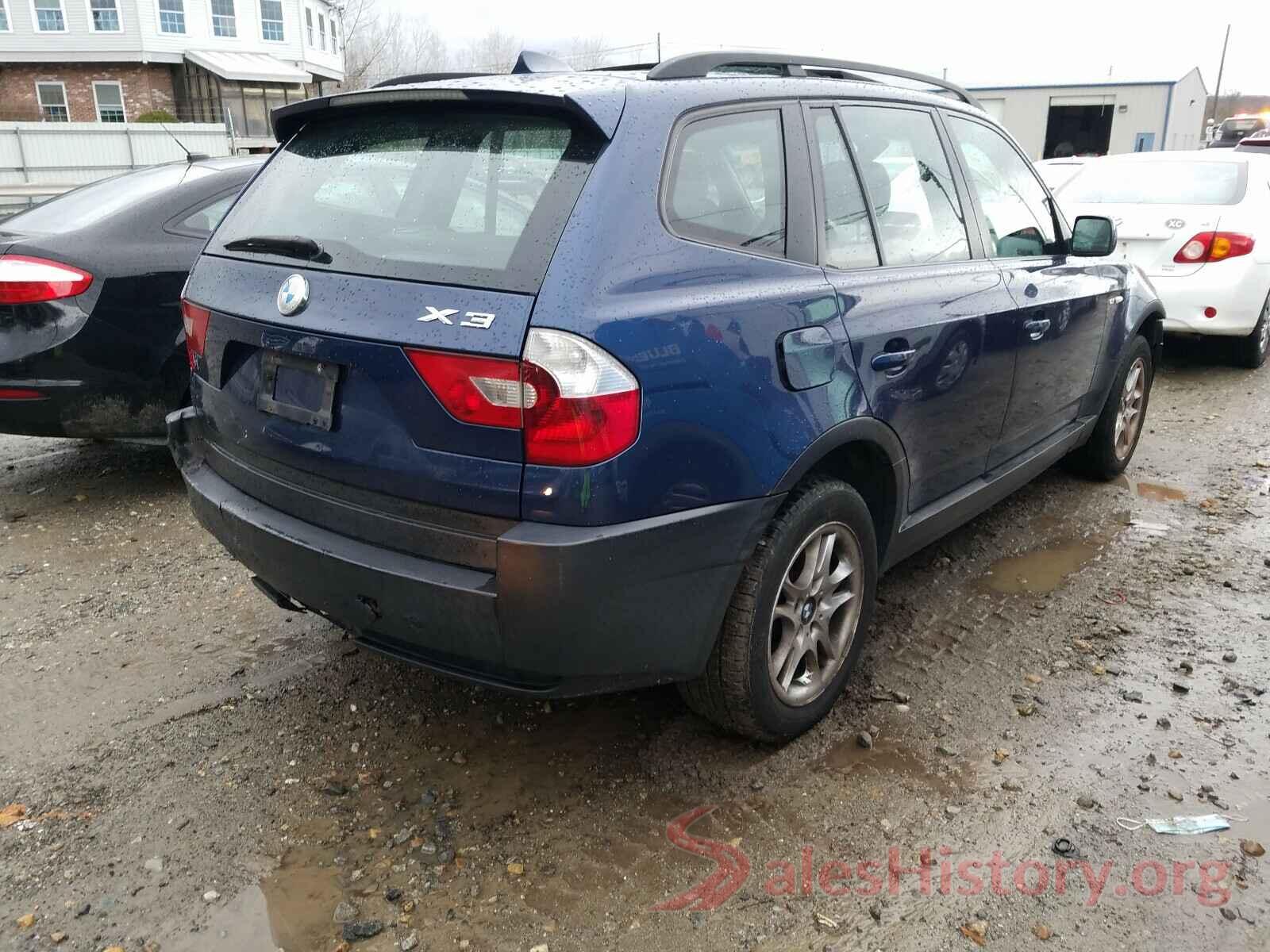 WBXPA73454WB25894 2004 BMW X3