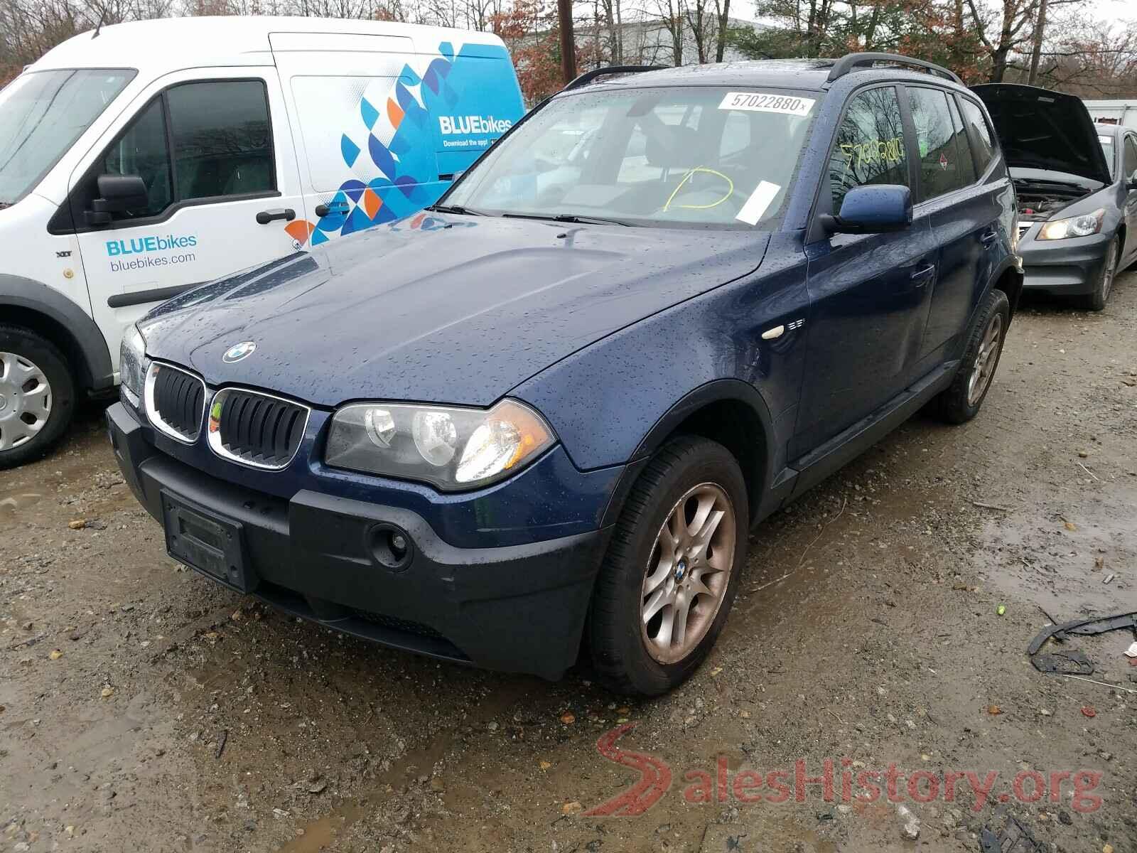 WBXPA73454WB25894 2004 BMW X3