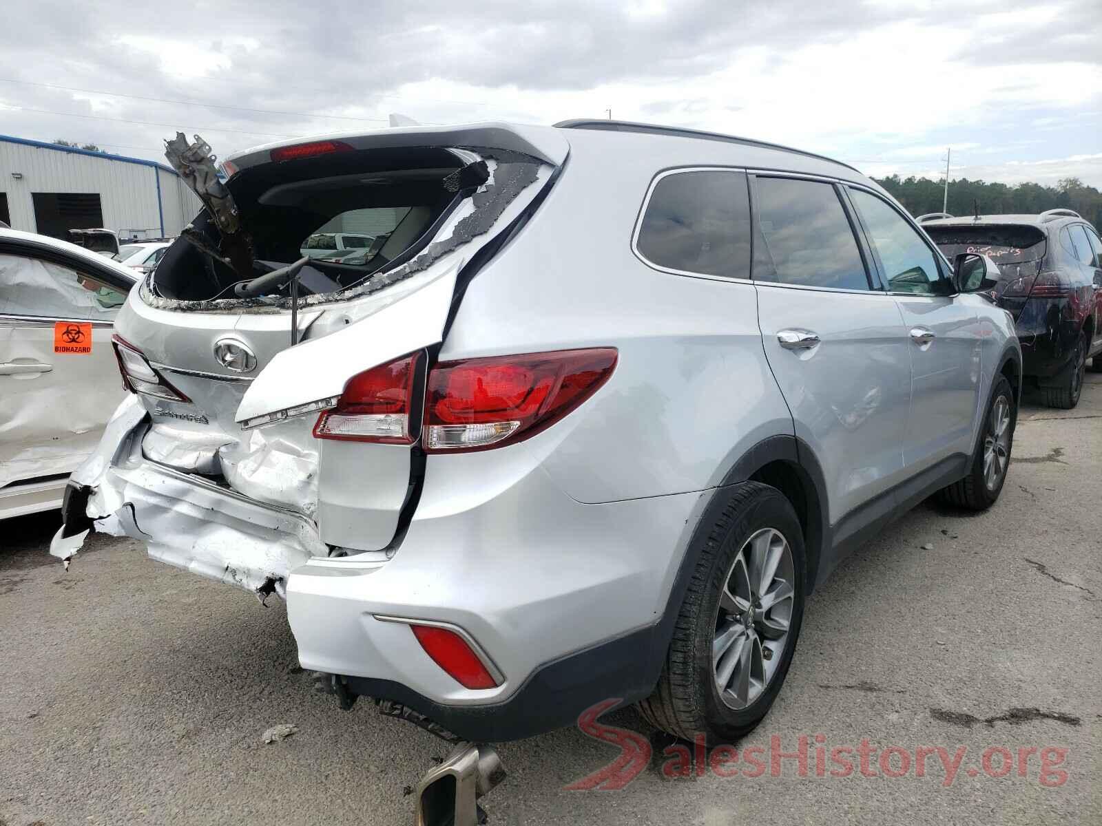 KM8SM4HF6HU170022 2017 HYUNDAI SANTA FE