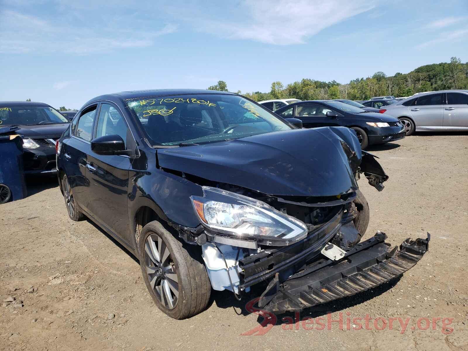 3N1AB7AP6KY277945 2019 NISSAN SENTRA