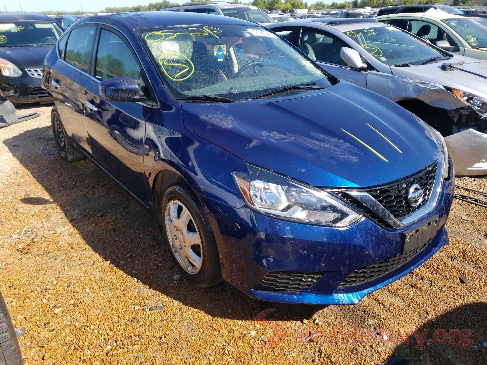 3N1AB7AP3HY277670 2017 NISSAN SENTRA