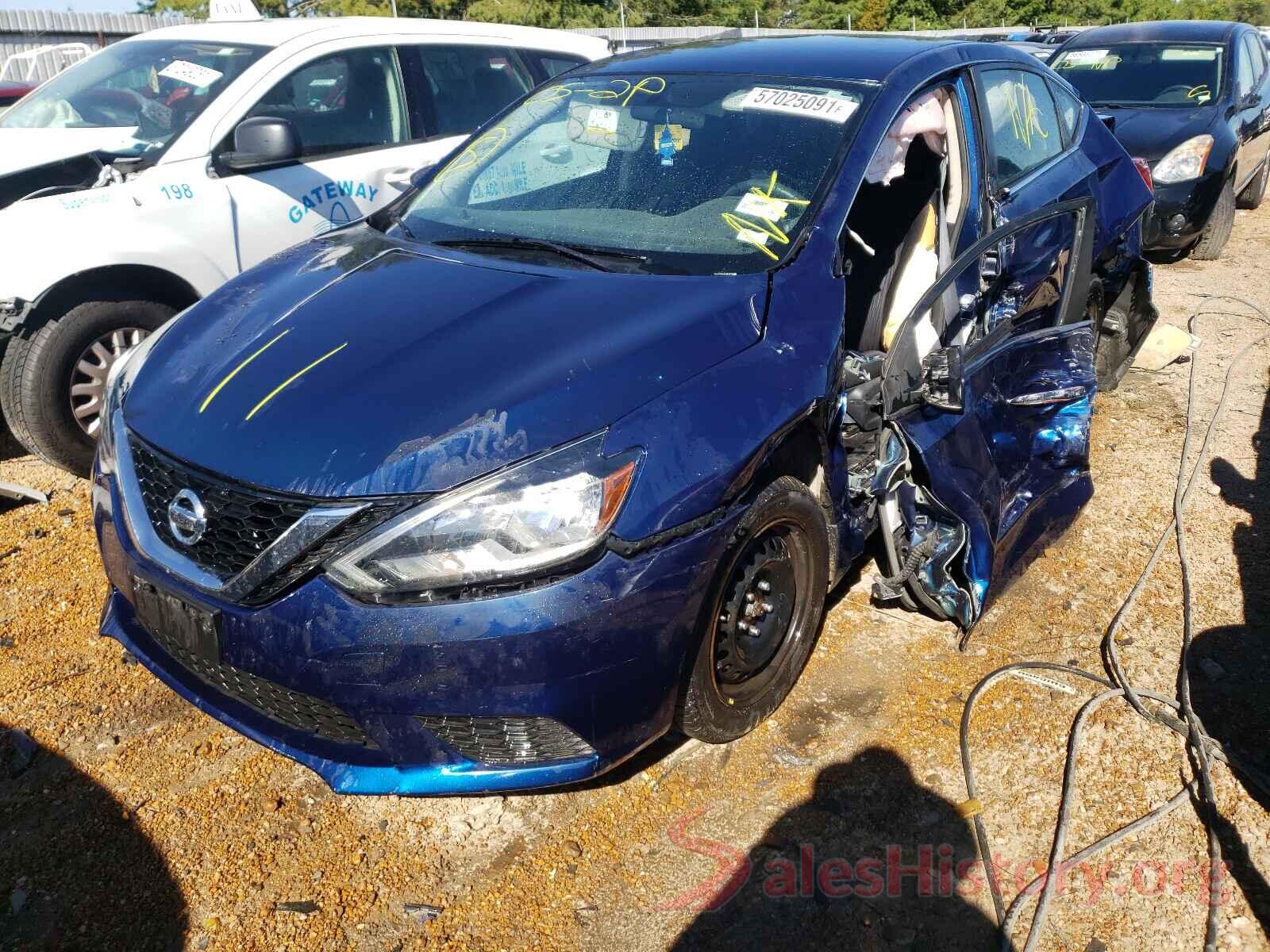 3N1AB7AP3HY277670 2017 NISSAN SENTRA