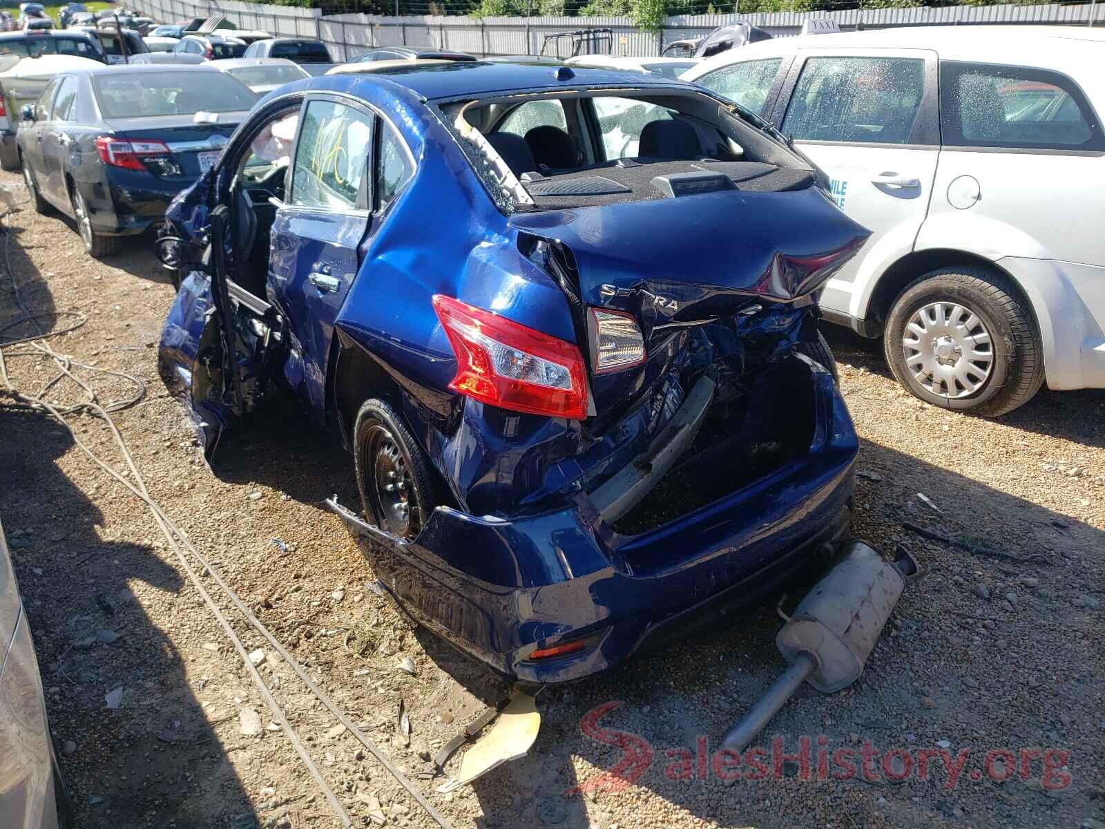 3N1AB7AP3HY277670 2017 NISSAN SENTRA