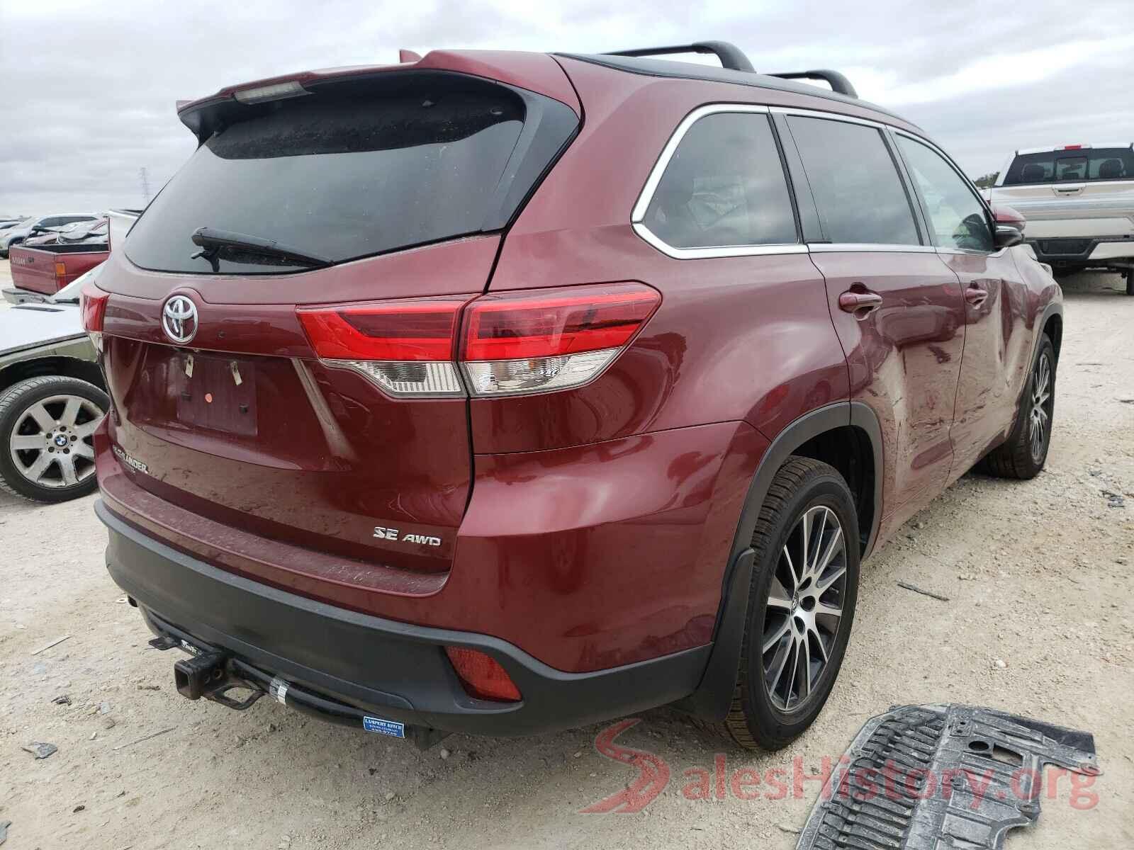 5TDJZRFH2HS516607 2017 TOYOTA HIGHLANDER