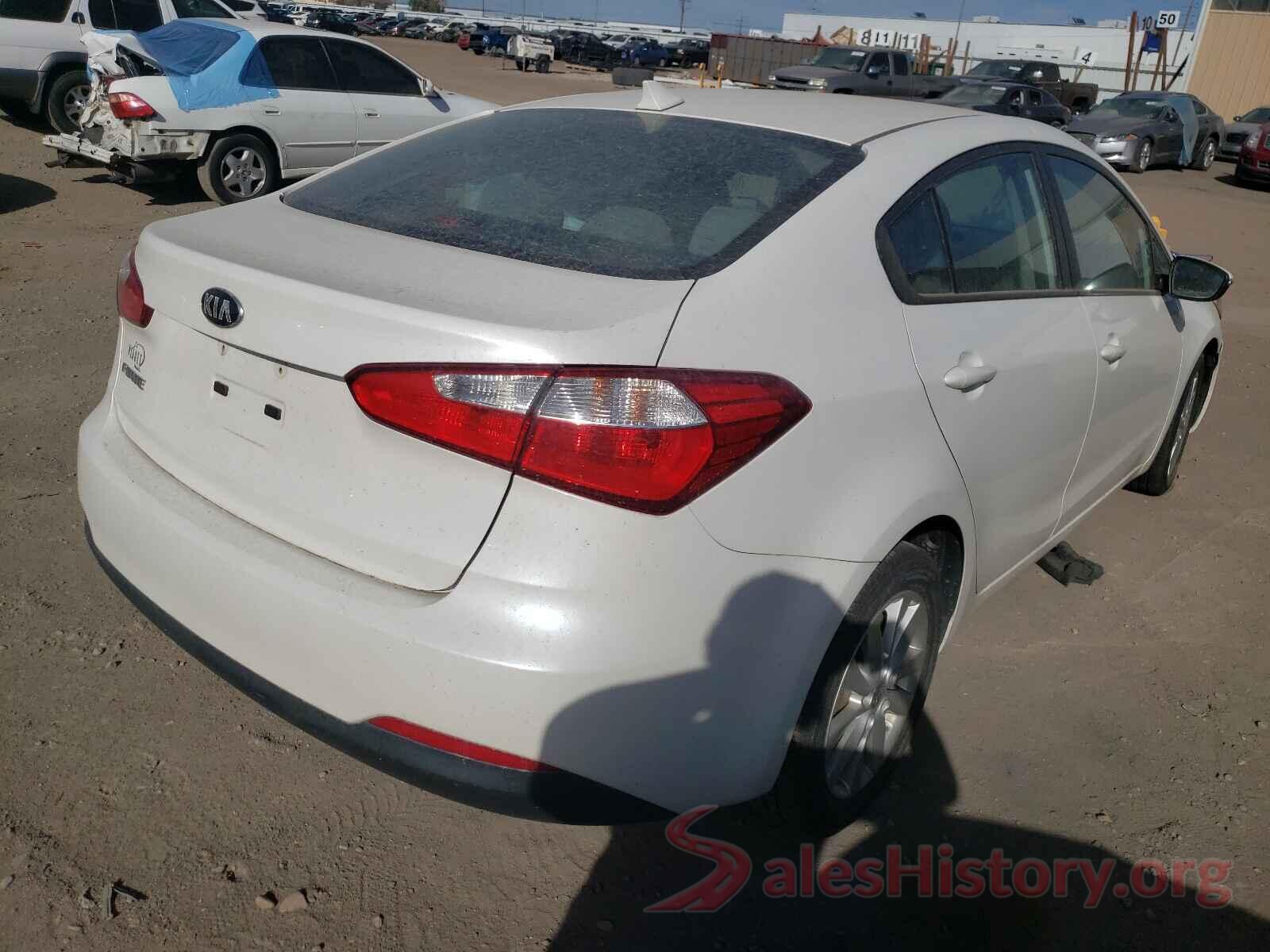 KNAFX4A63G5439932 2016 KIA FORTE