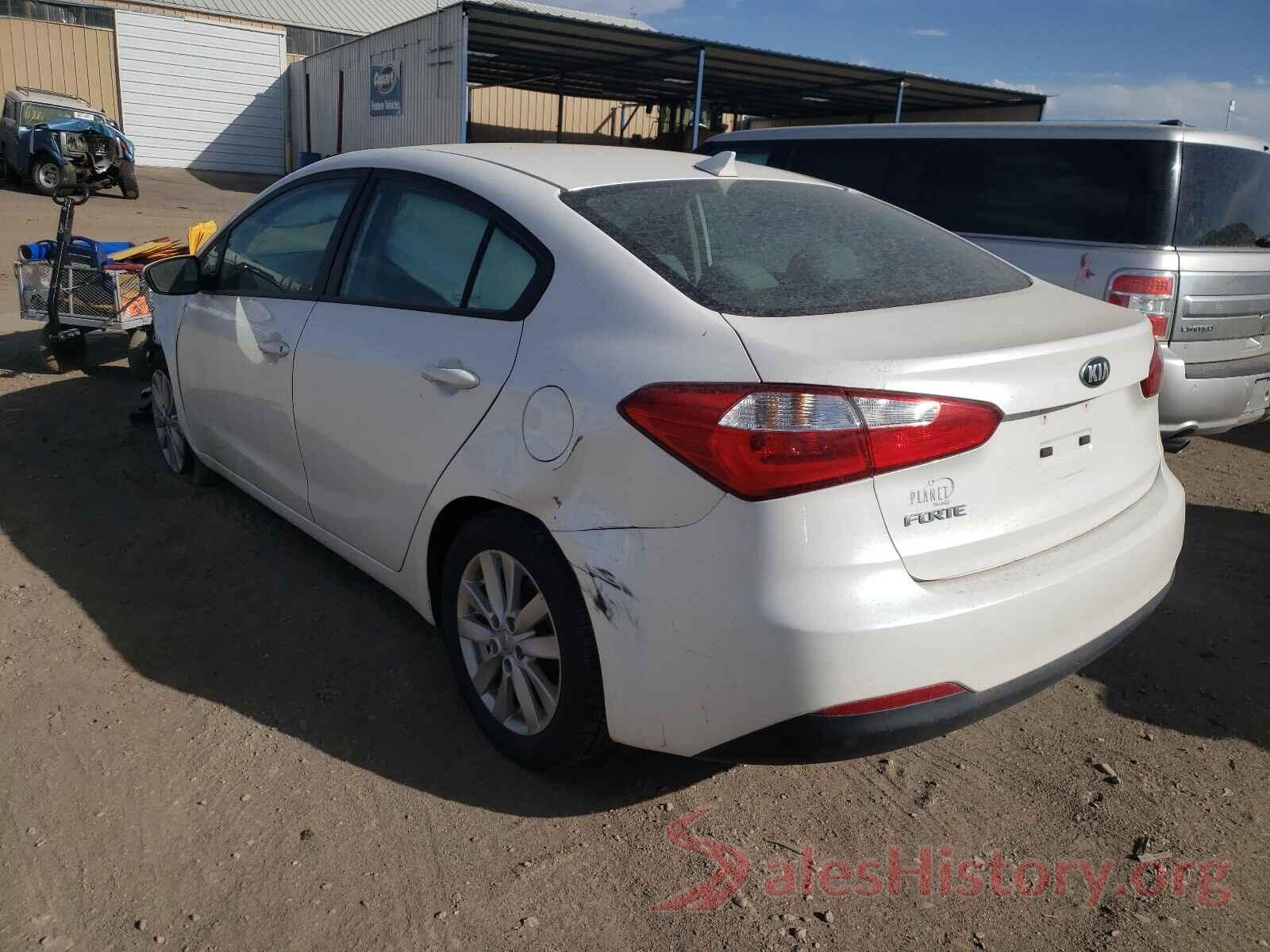 KNAFX4A63G5439932 2016 KIA FORTE