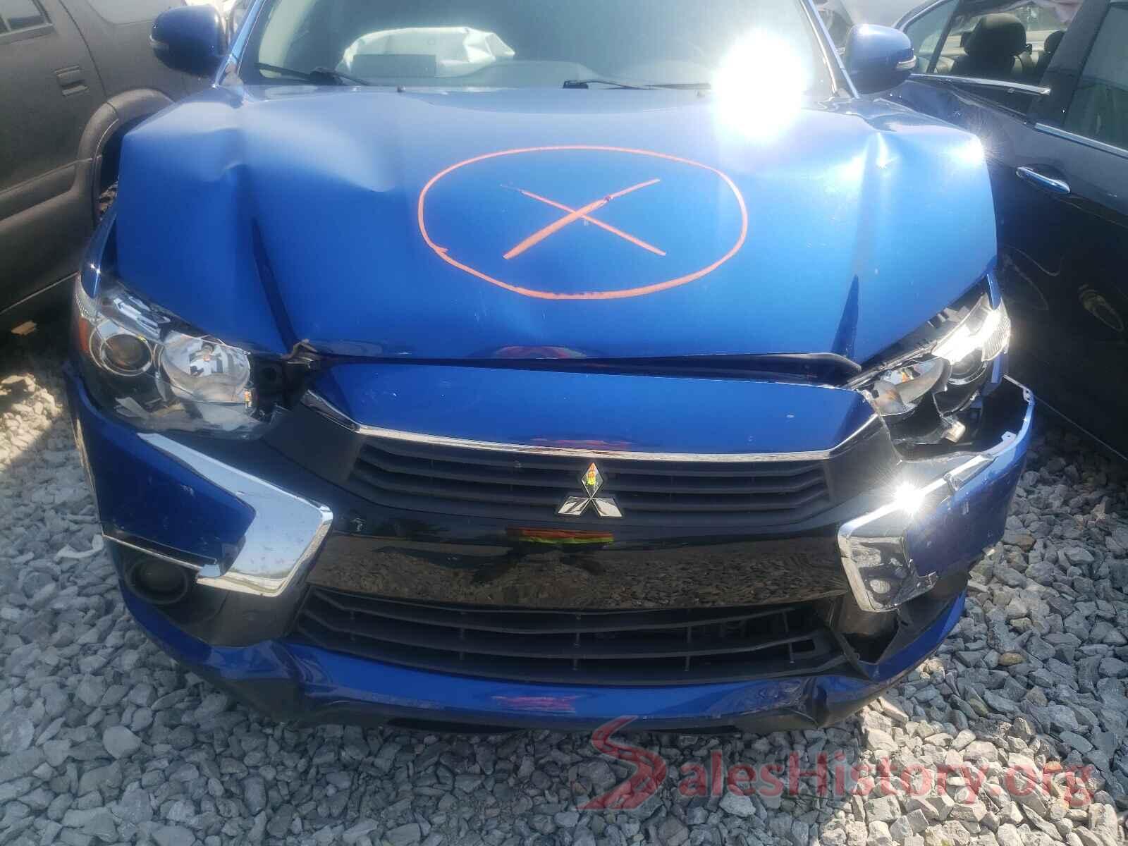 JA4AR3AU8GZ052473 2016 MITSUBISHI OUTLANDER