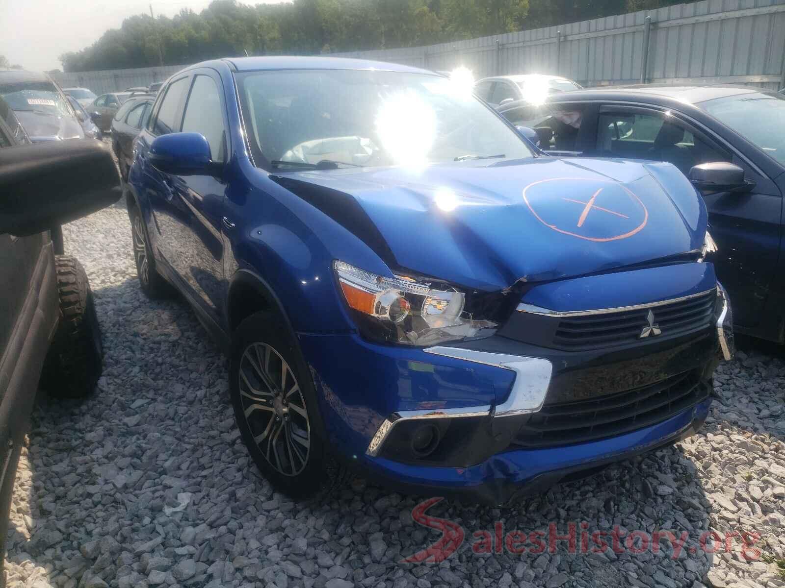 JA4AR3AU8GZ052473 2016 MITSUBISHI OUTLANDER