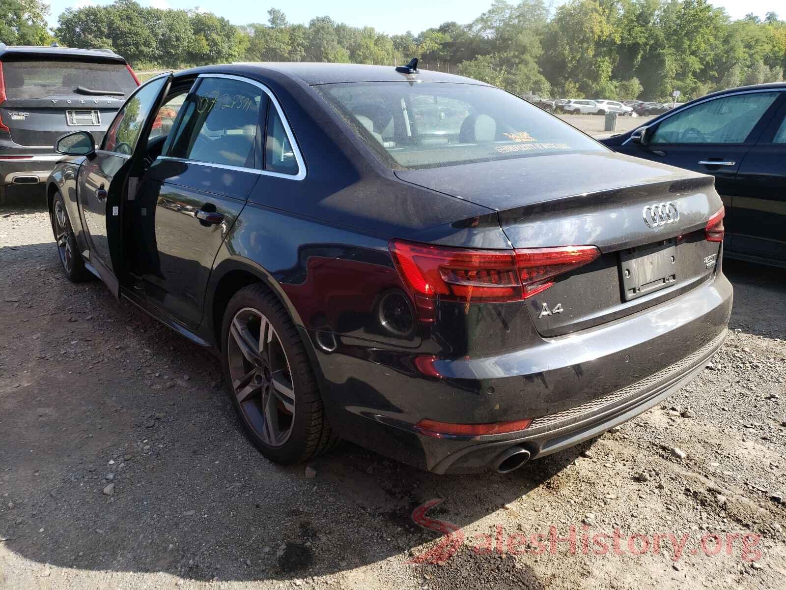 WAUENAF46HN009997 2017 AUDI A4