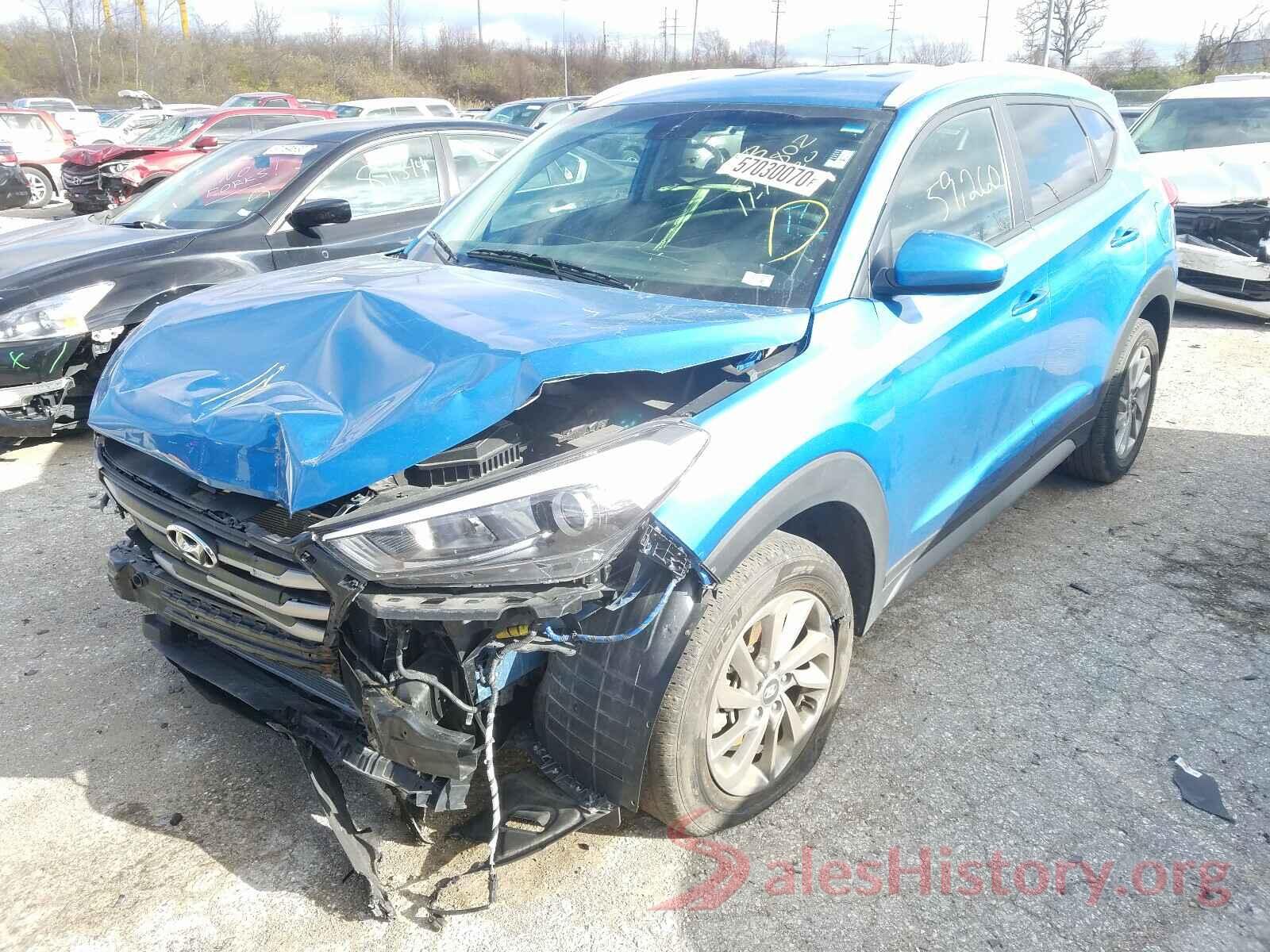 KM8J33A42JU659203 2018 HYUNDAI TUCSON