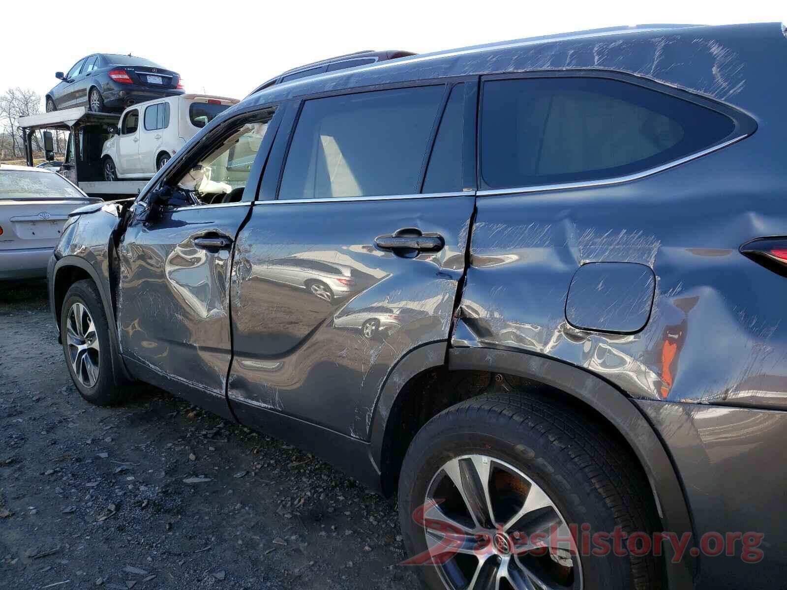 5TDGZRBH7LS017326 2020 TOYOTA HIGHLANDER