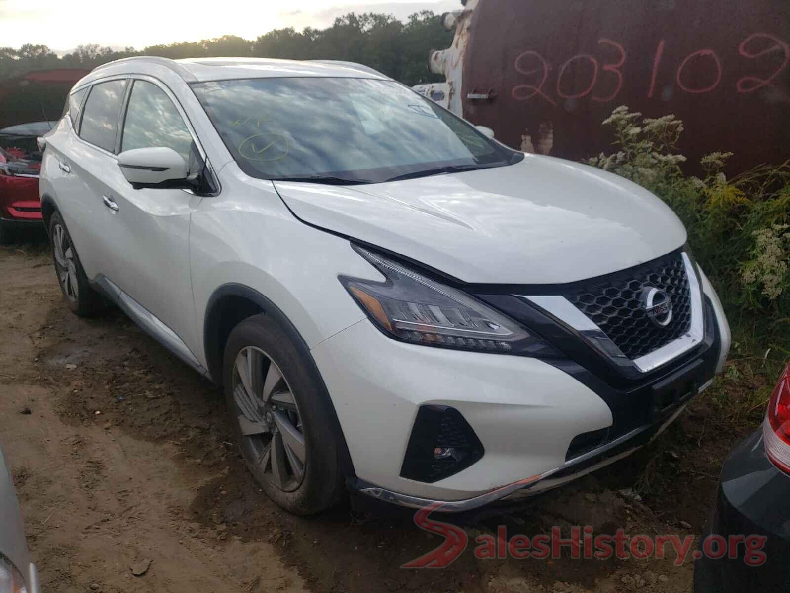 5N1AZ2MS1KN121297 2019 NISSAN MURANO