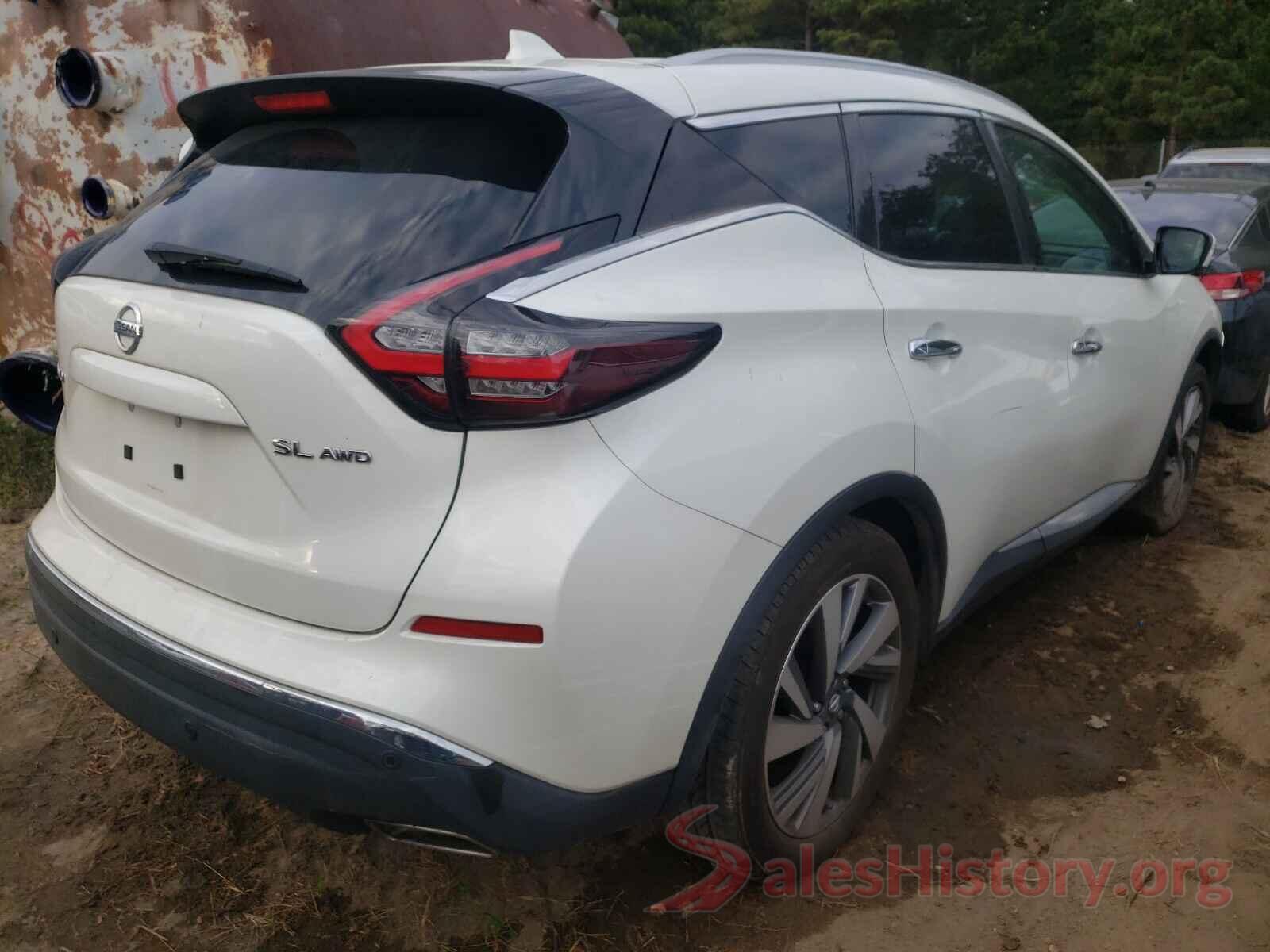 5N1AZ2MS1KN121297 2019 NISSAN MURANO