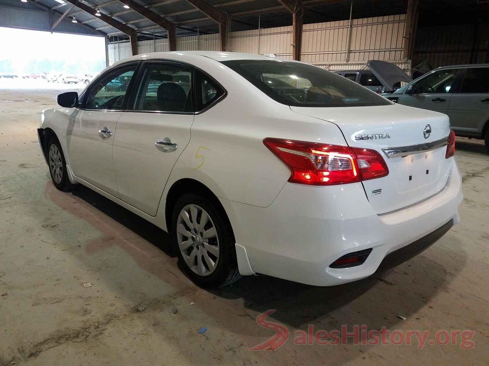 3N1AB7AP0HY369707 2017 NISSAN SENTRA