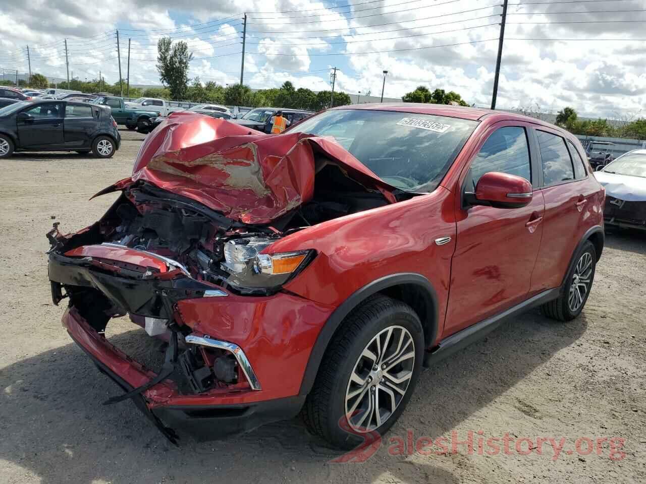 JA4AP3AU1KU012490 2019 MITSUBISHI OUTLANDER