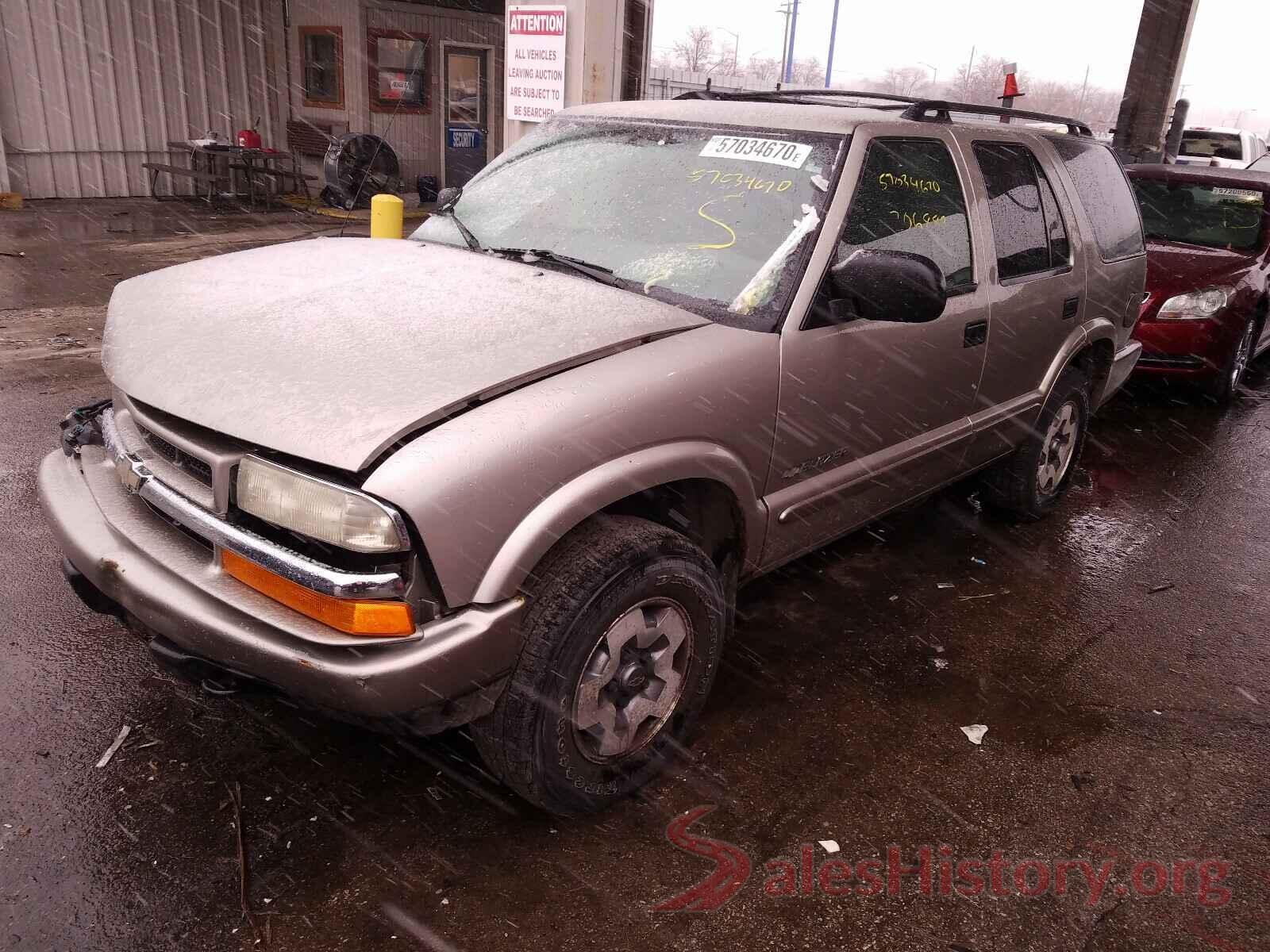 1GNDT13X64K114612 2004 CHEVROLET BLAZER