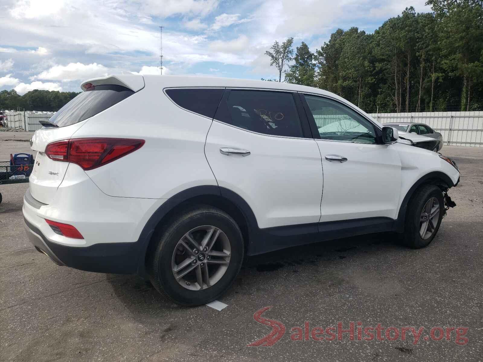 5NMZT3LB3HH019554 2017 HYUNDAI SANTA FE