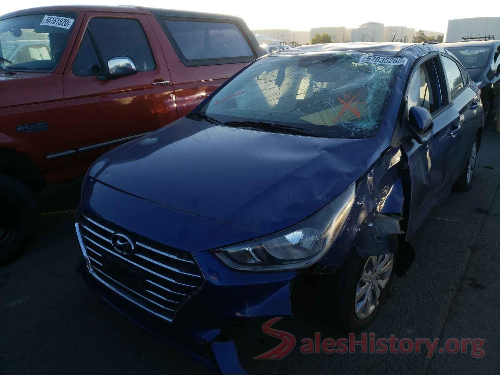 3KPC24A63LE114118 2020 HYUNDAI ACCENT