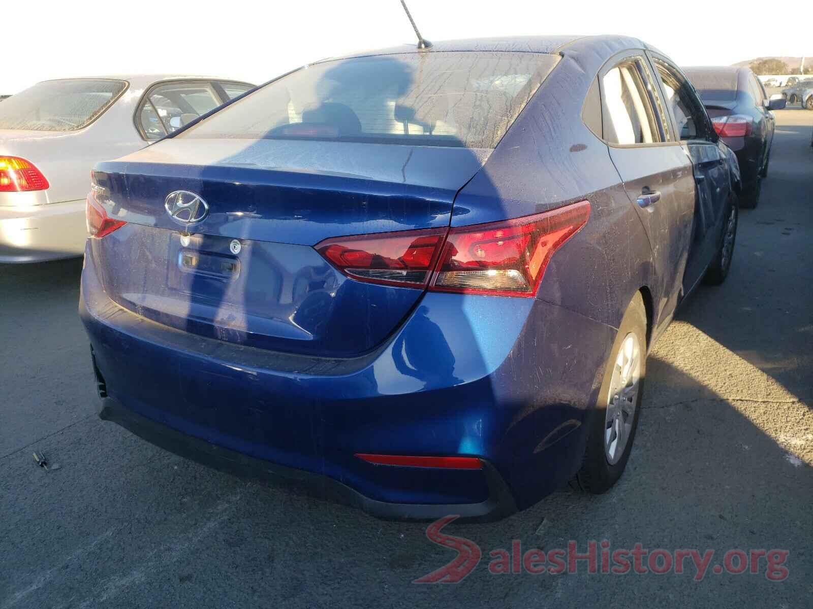 3KPC24A63LE114118 2020 HYUNDAI ACCENT