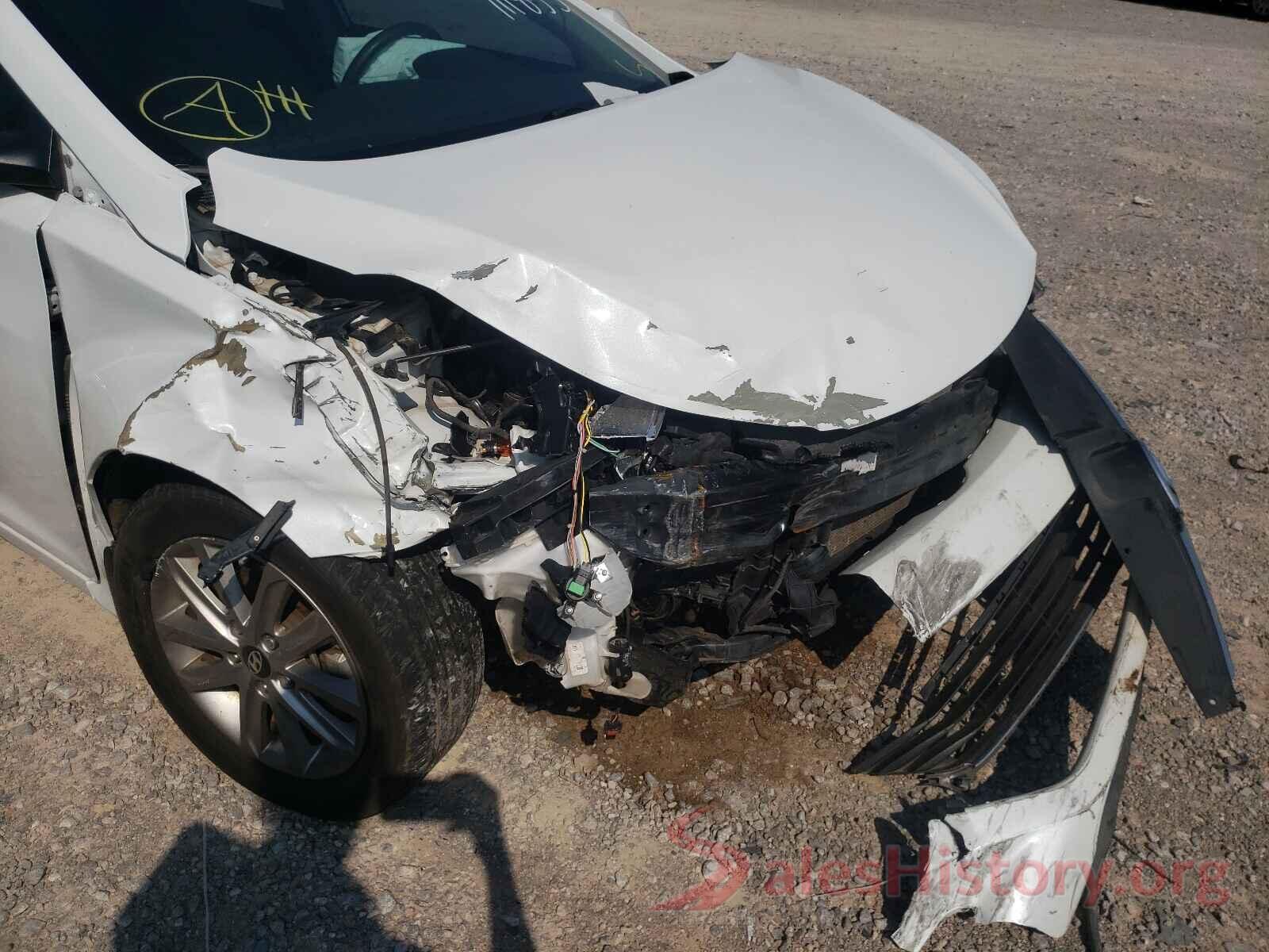 5NPDH4AE0GH711853 2016 HYUNDAI ELANTRA