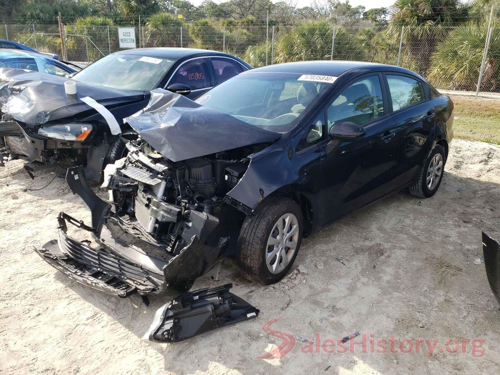 KNADM4A31H6058971 2017 KIA RIO