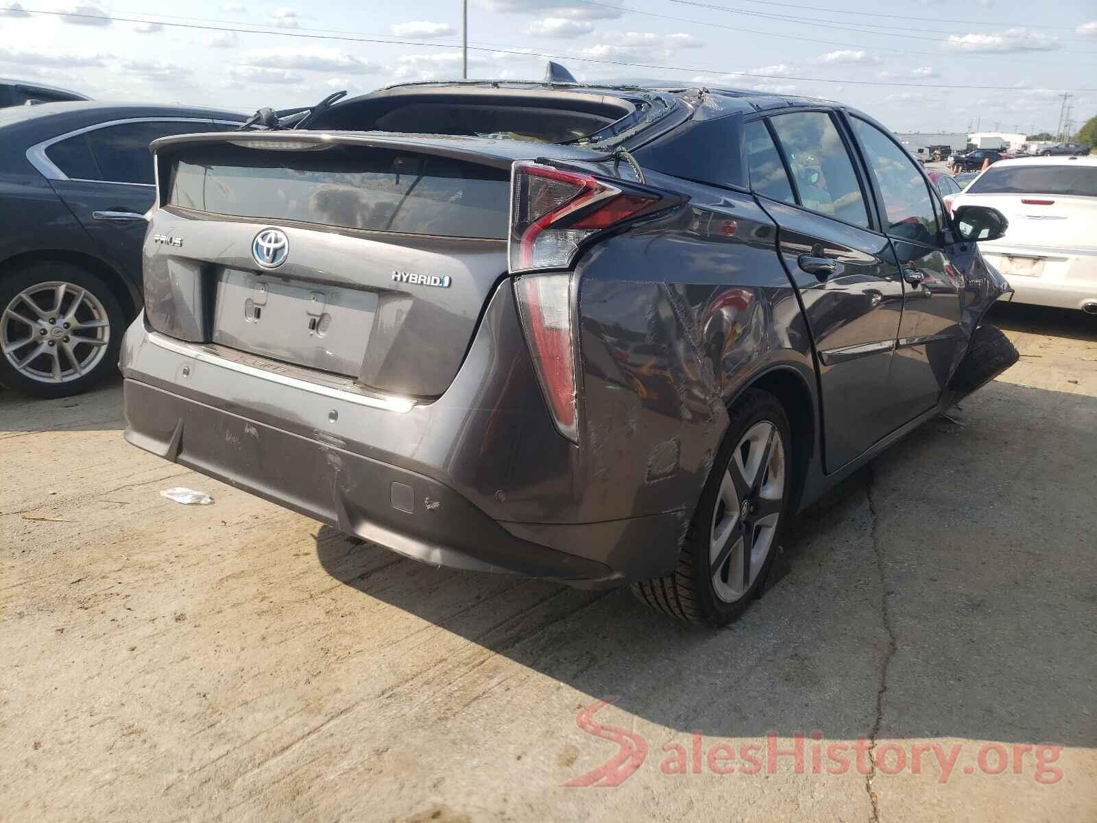 JTDKARFU4G3503012 2016 TOYOTA PRIUS