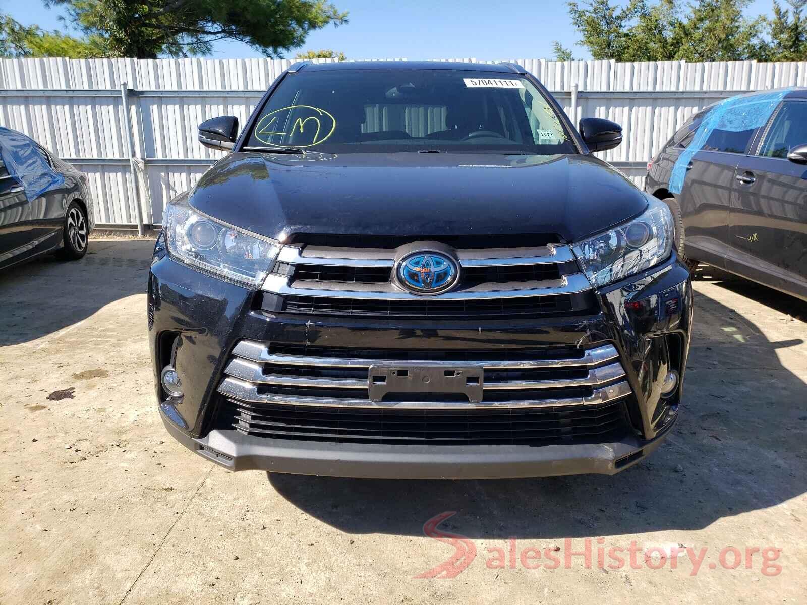 5TDDGRFH5JS037378 2018 TOYOTA HIGHLANDER