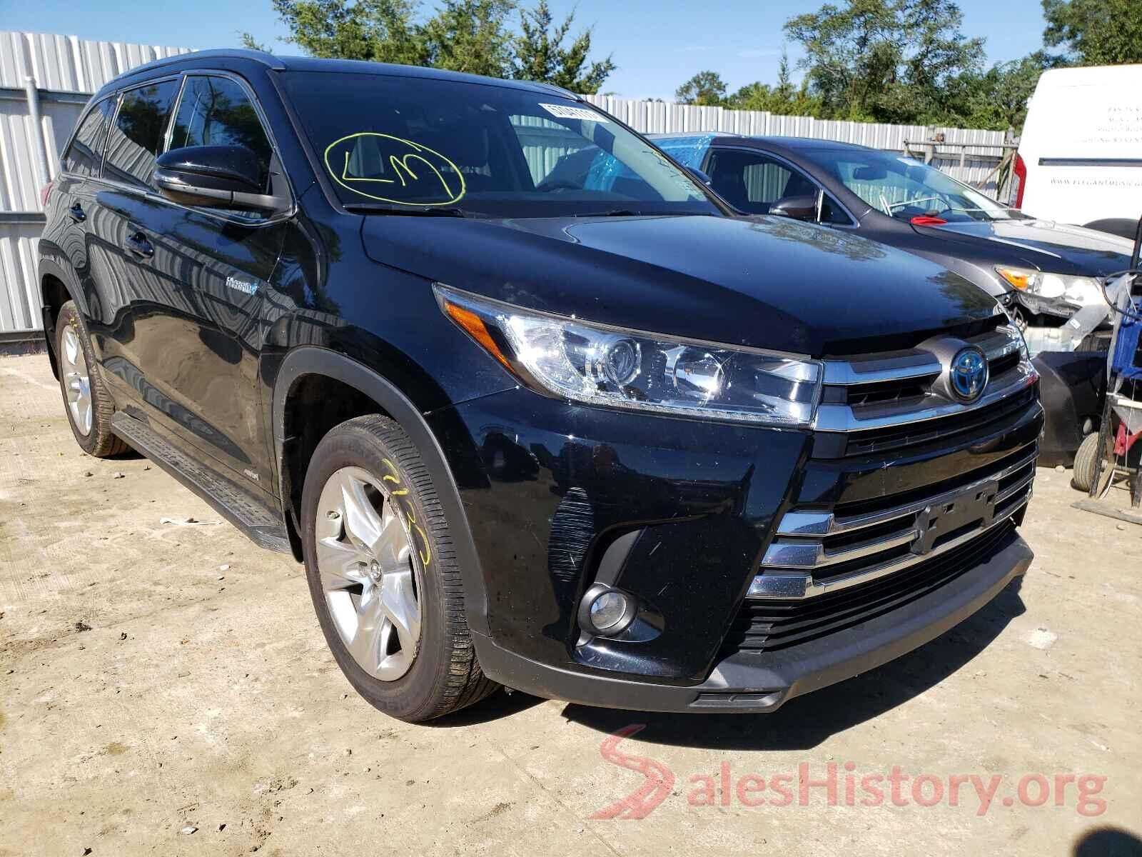 5TDDGRFH5JS037378 2018 TOYOTA HIGHLANDER