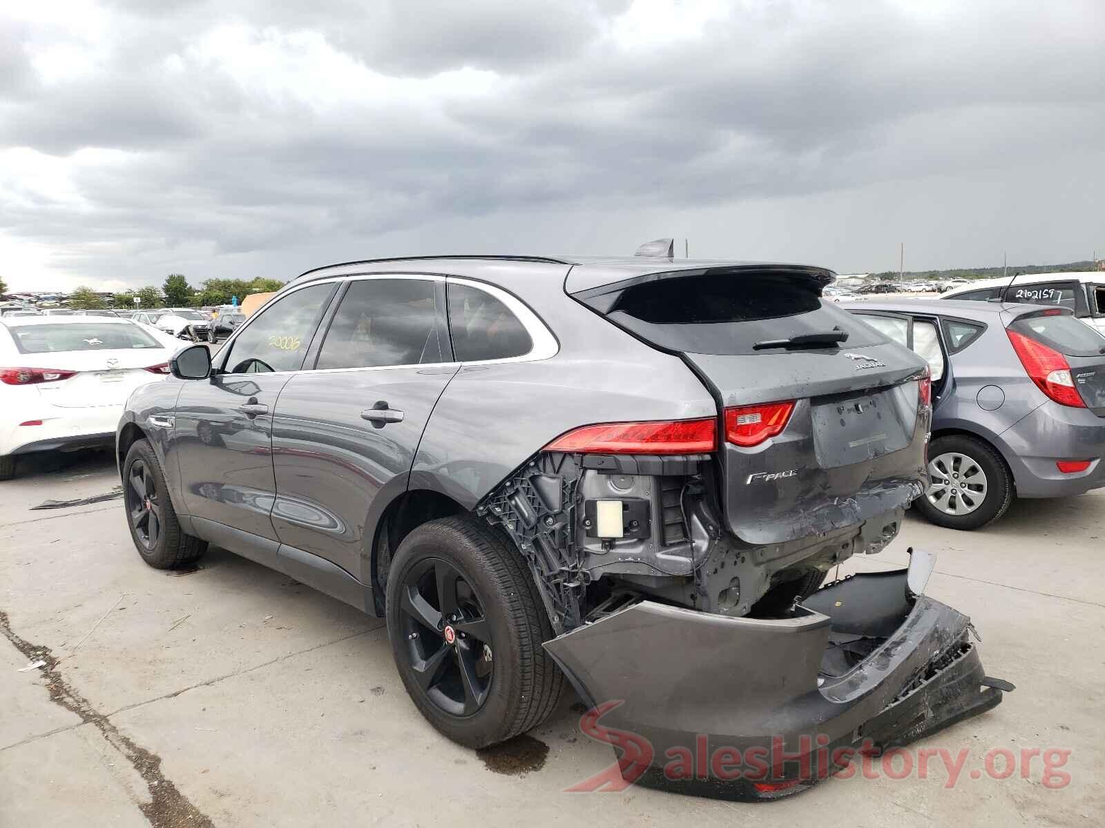 SADCJ2FX2KA601180 2019 JAGUAR F-PACE