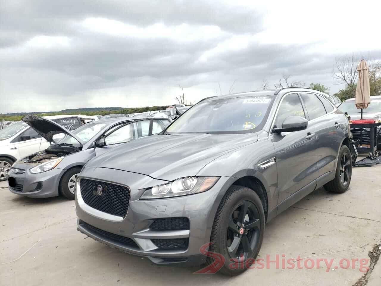 SADCJ2FX2KA601180 2019 JAGUAR F-PACE