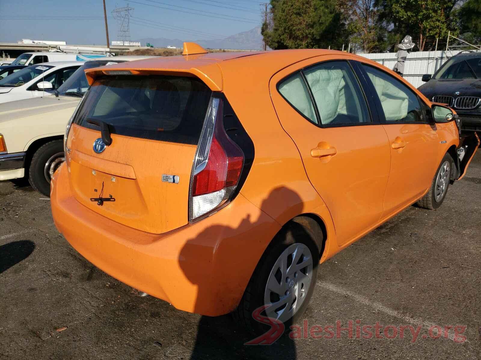 JTDKDTB31G1115832 2016 TOYOTA PRIUS