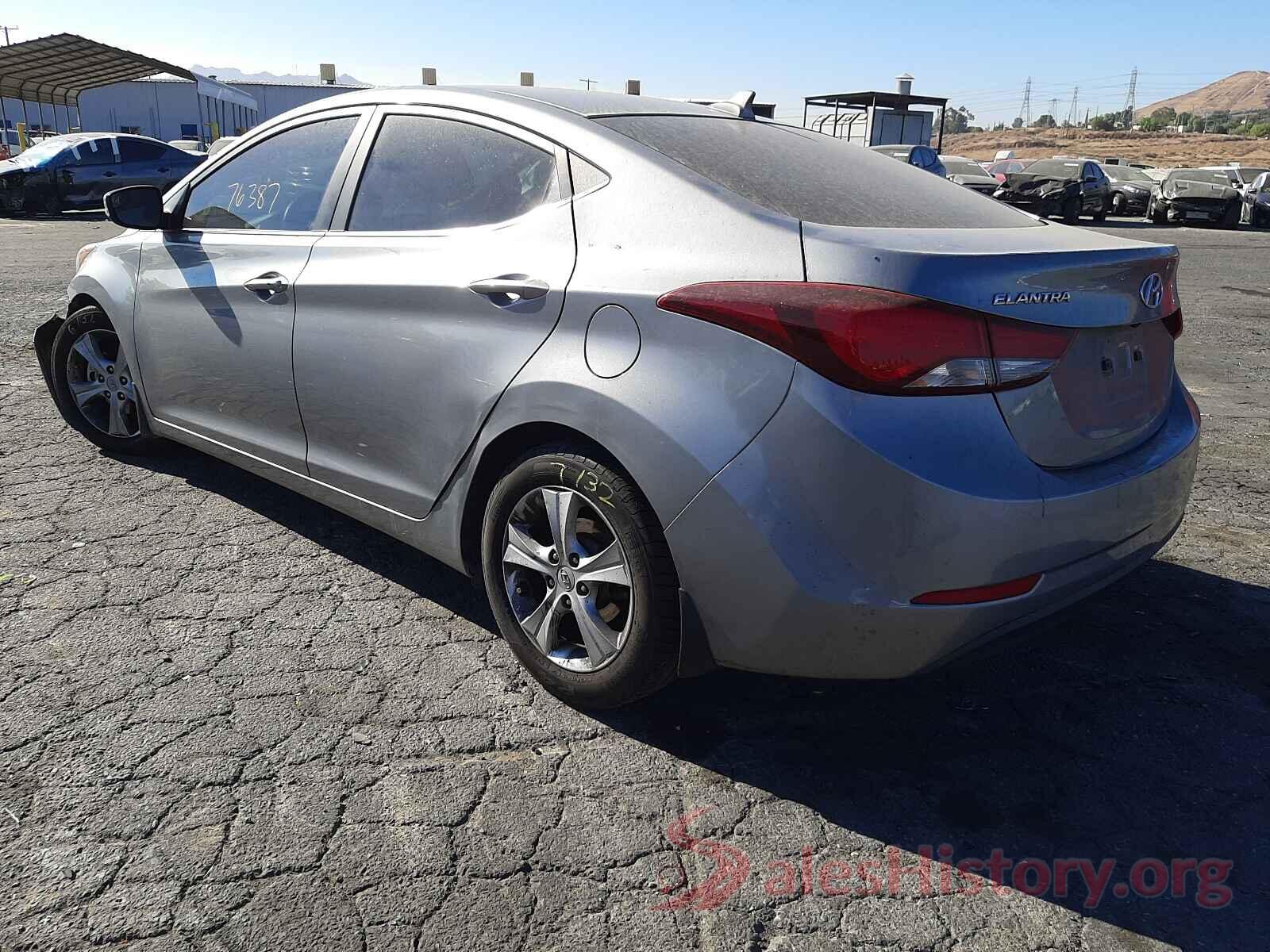 KMHDH4AE7GU504796 2016 HYUNDAI ELANTRA