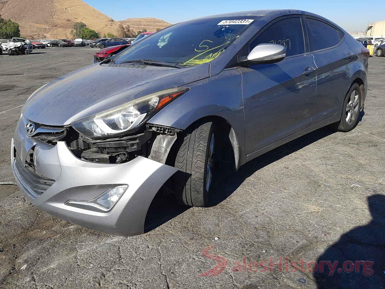 KMHDH4AE7GU504796 2016 HYUNDAI ELANTRA