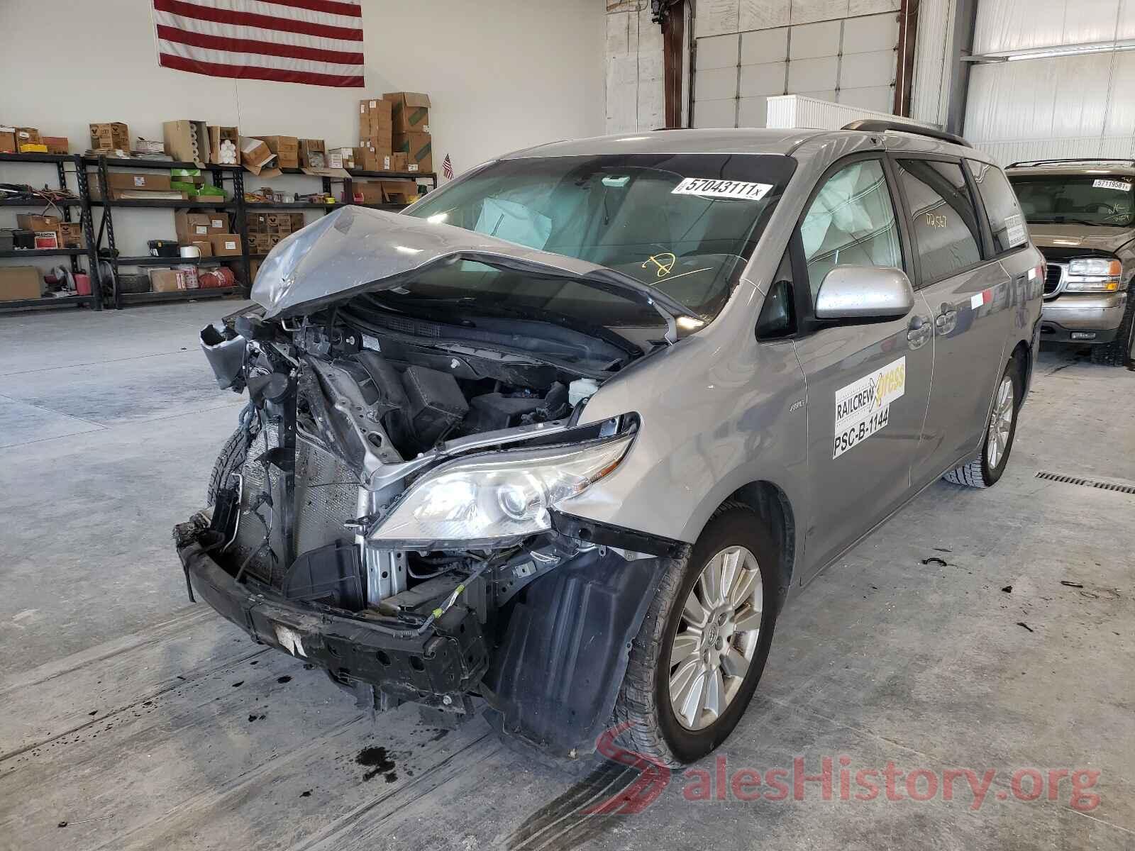 5TDJZ3DC1HS156234 2017 TOYOTA SIENNA