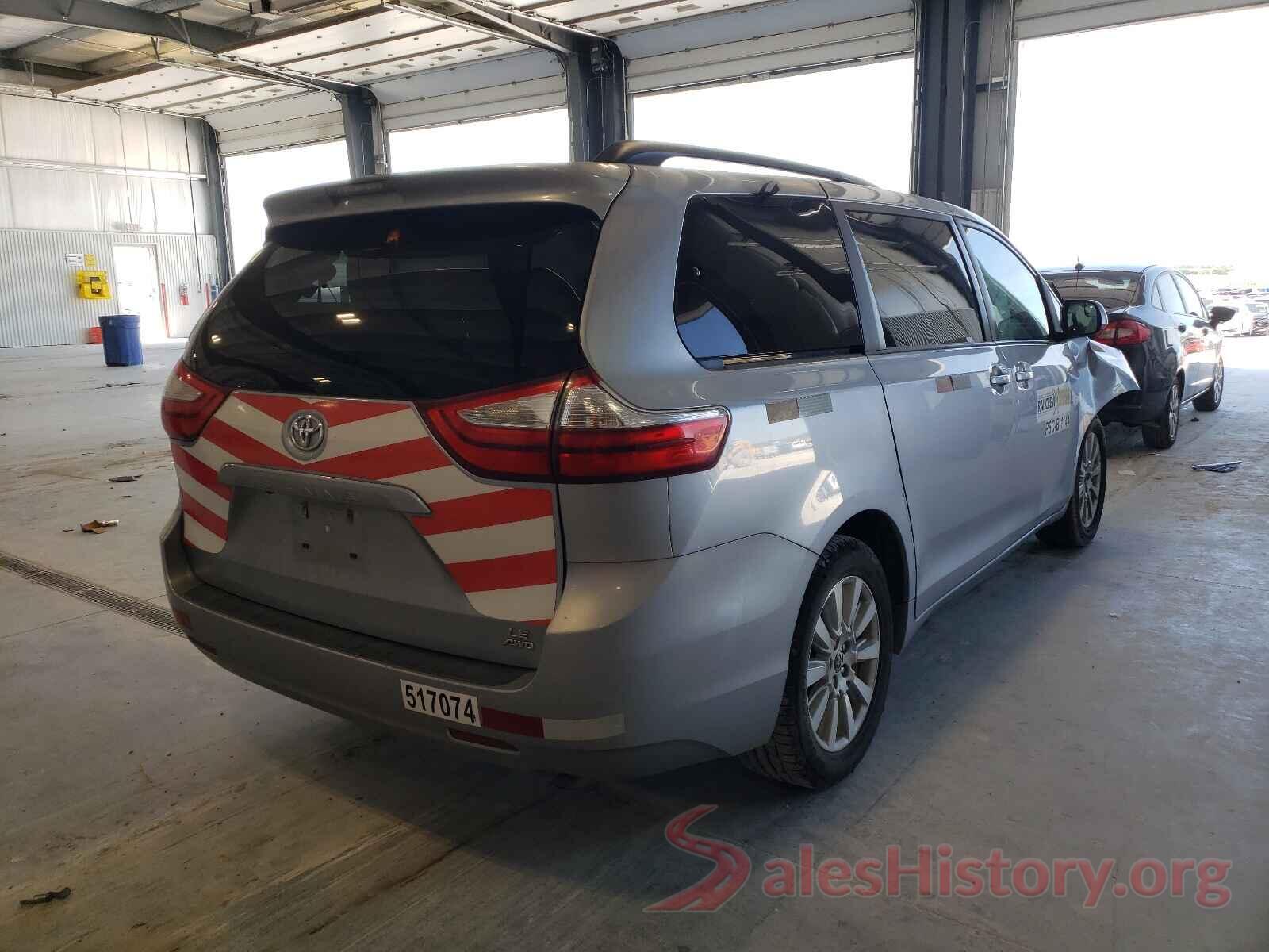 5TDJZ3DC1HS156234 2017 TOYOTA SIENNA