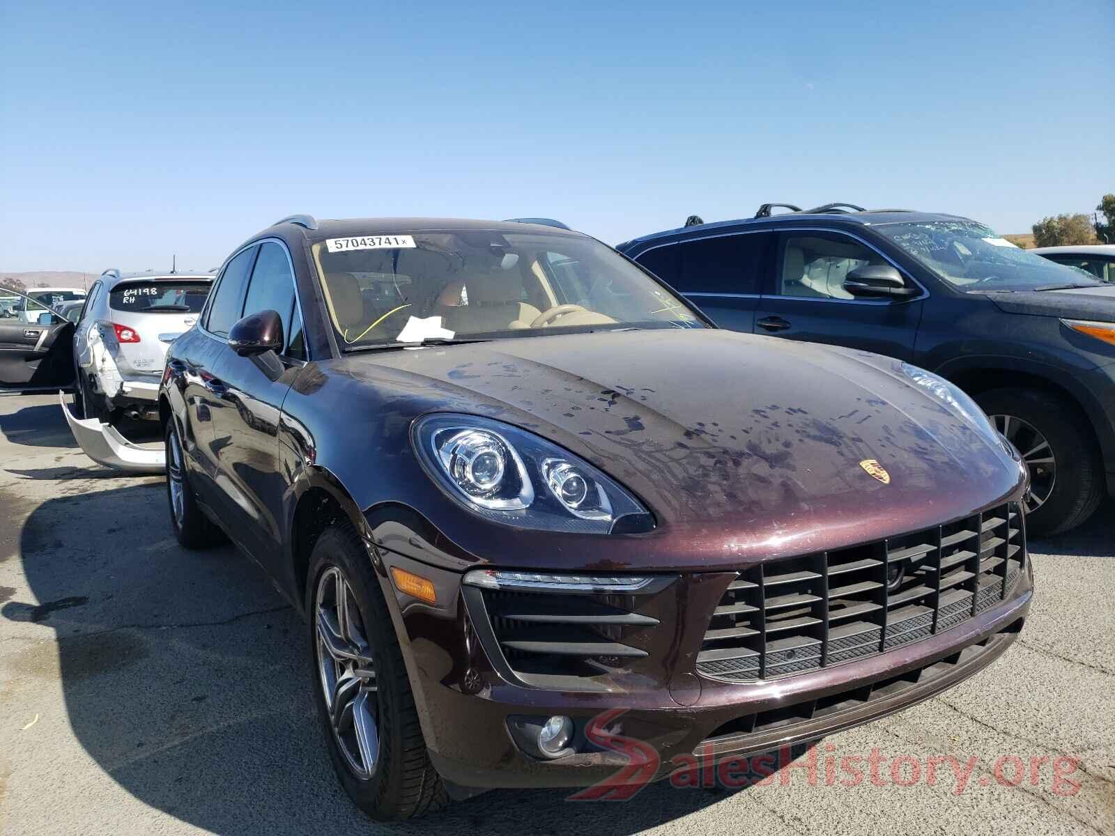 WP1AB2A55HLB10894 2017 PORSCHE MACAN