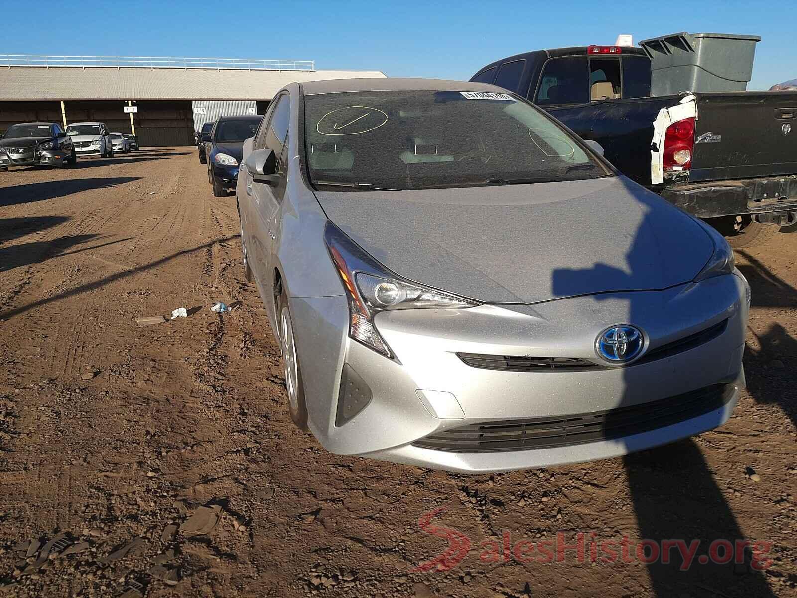 JTDKBRFU5G3022554 2016 TOYOTA PRIUS