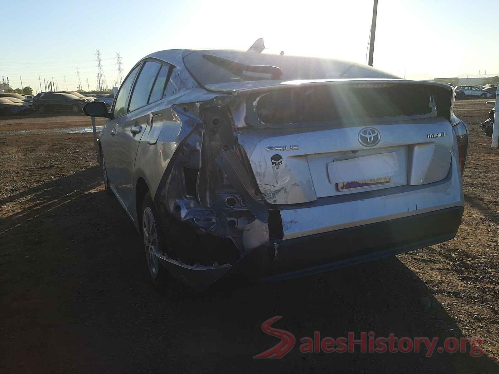 JTDKBRFU5G3022554 2016 TOYOTA PRIUS