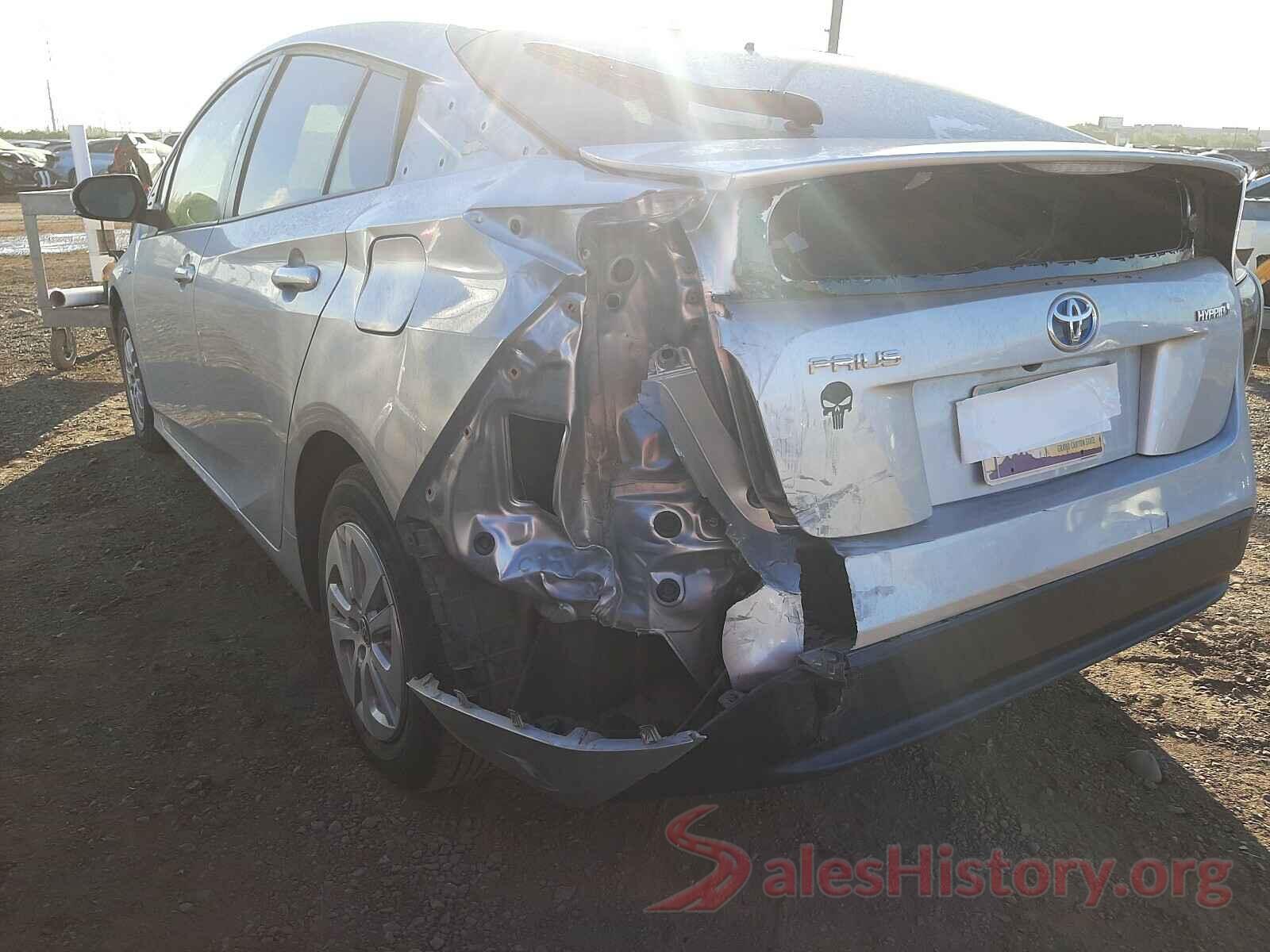 JTDKBRFU5G3022554 2016 TOYOTA PRIUS