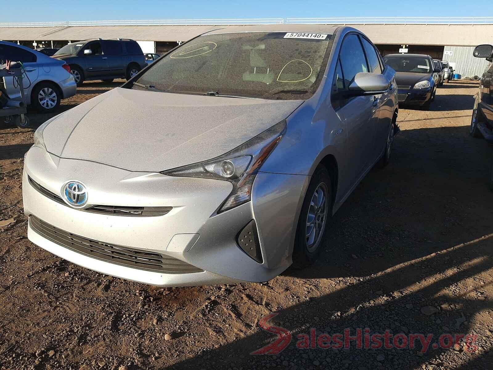 JTDKBRFU5G3022554 2016 TOYOTA PRIUS