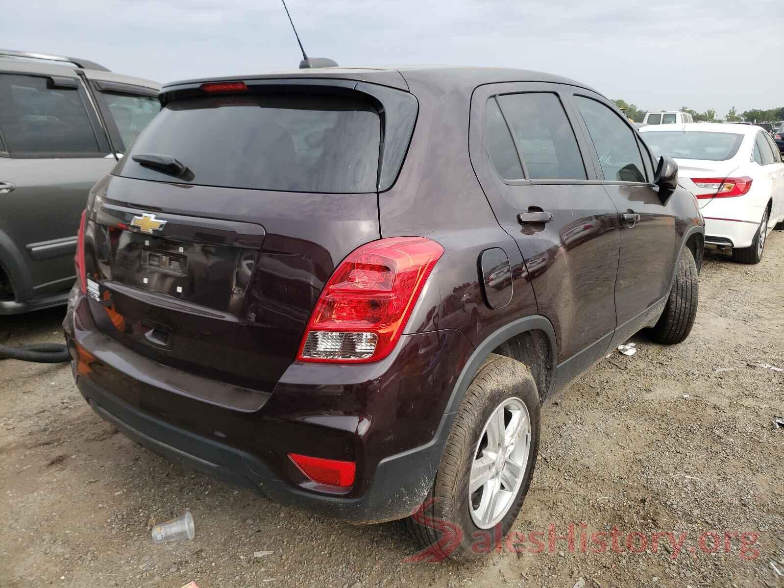 KL7CJKSB8LB353578 2020 CHEVROLET TRAX