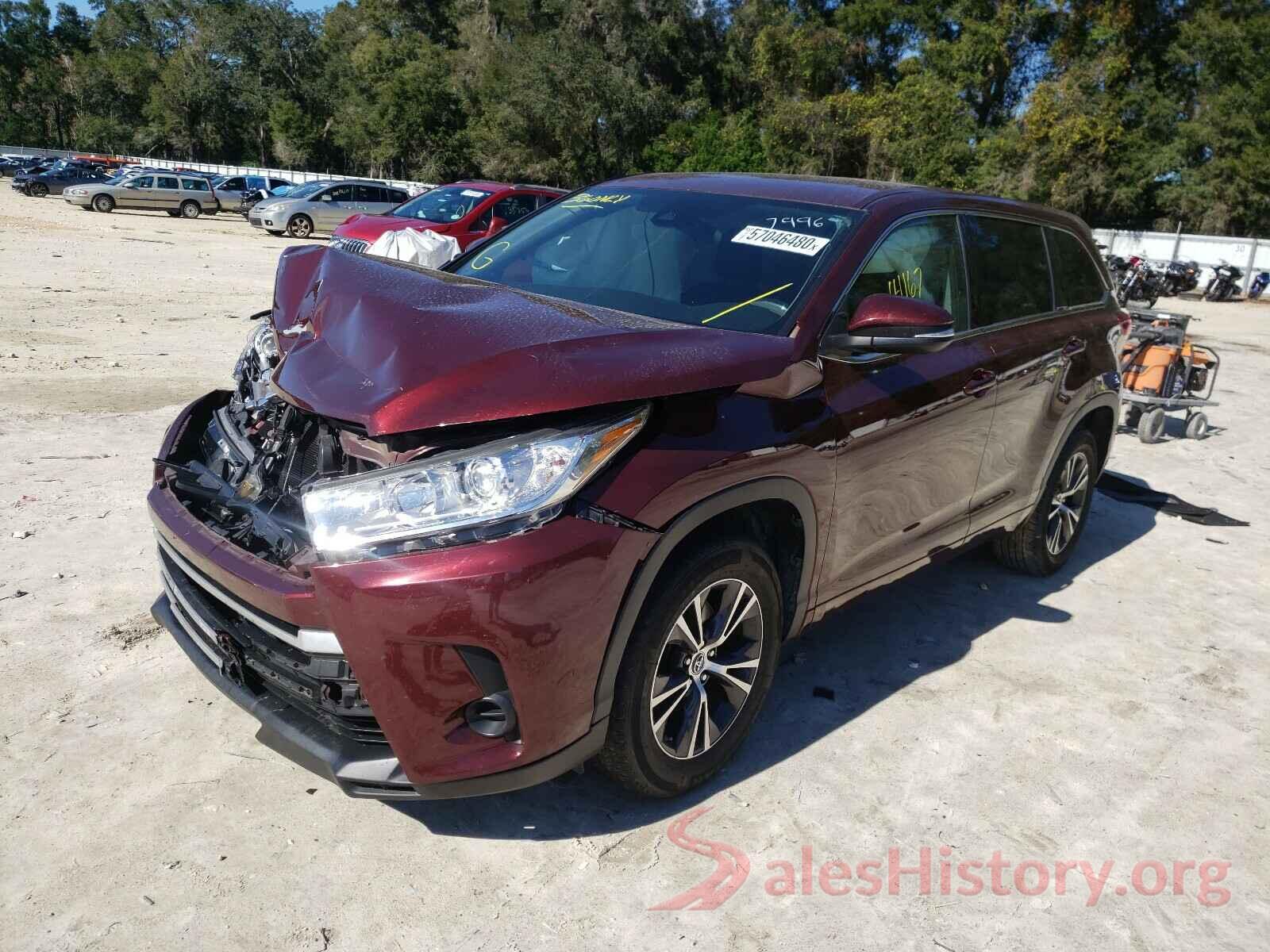 5TDZARFH1HS027996 2017 TOYOTA HIGHLANDER