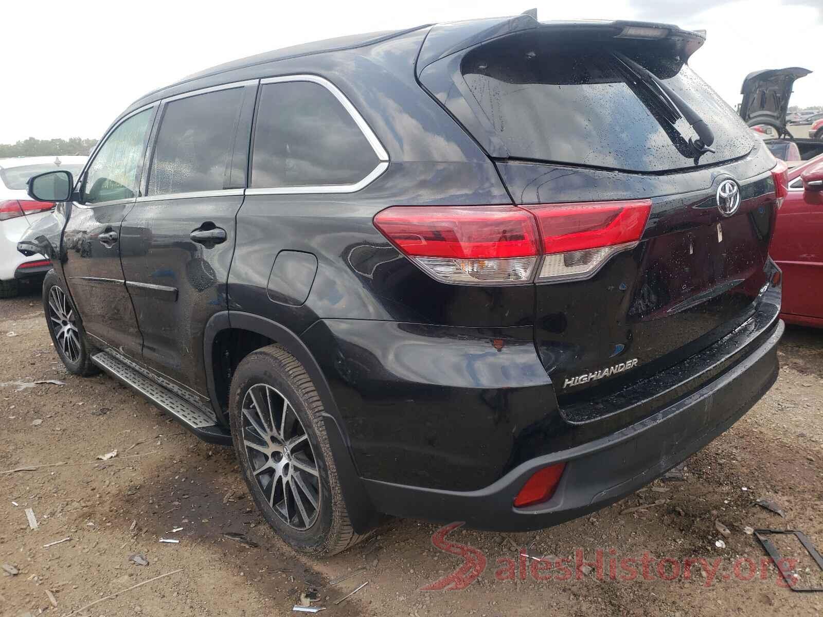 5TDJZRFH2HS473788 2017 TOYOTA HIGHLANDER