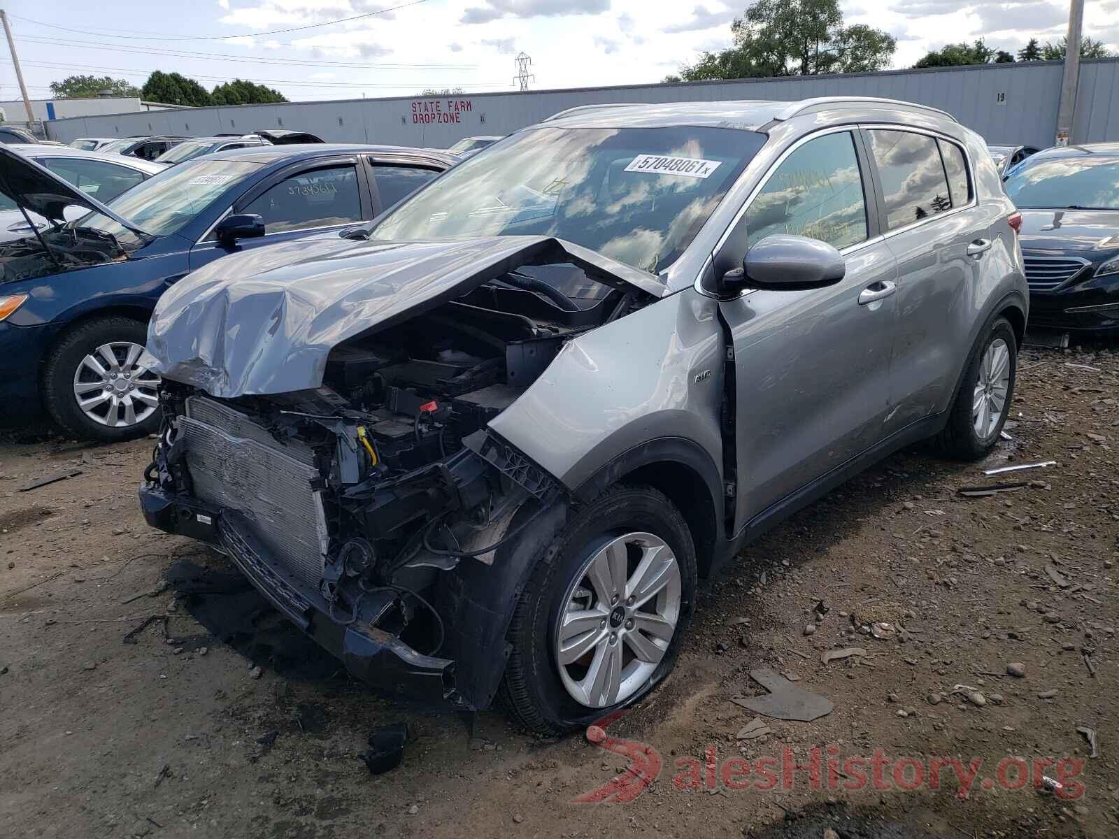 KNDPMCAC0K7607104 2019 KIA SPORTAGE