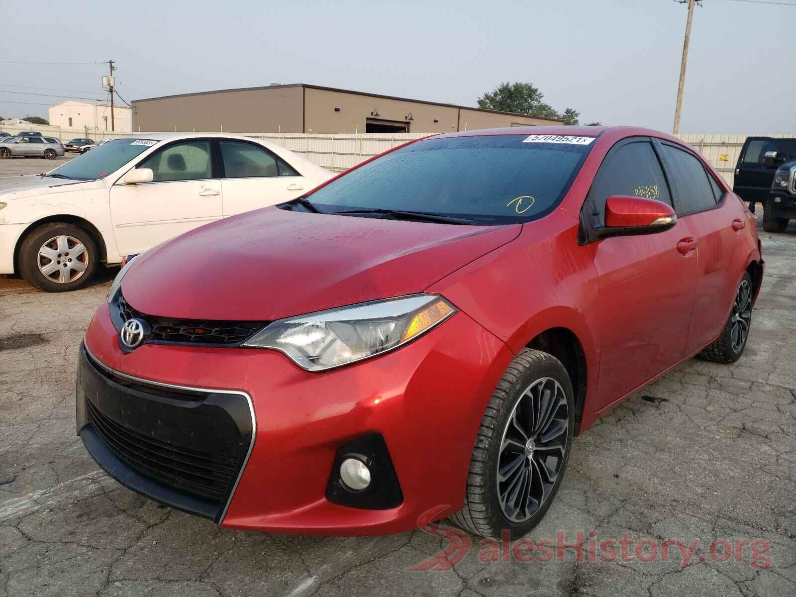 5YFBURHE1GP404006 2016 TOYOTA COROLLA