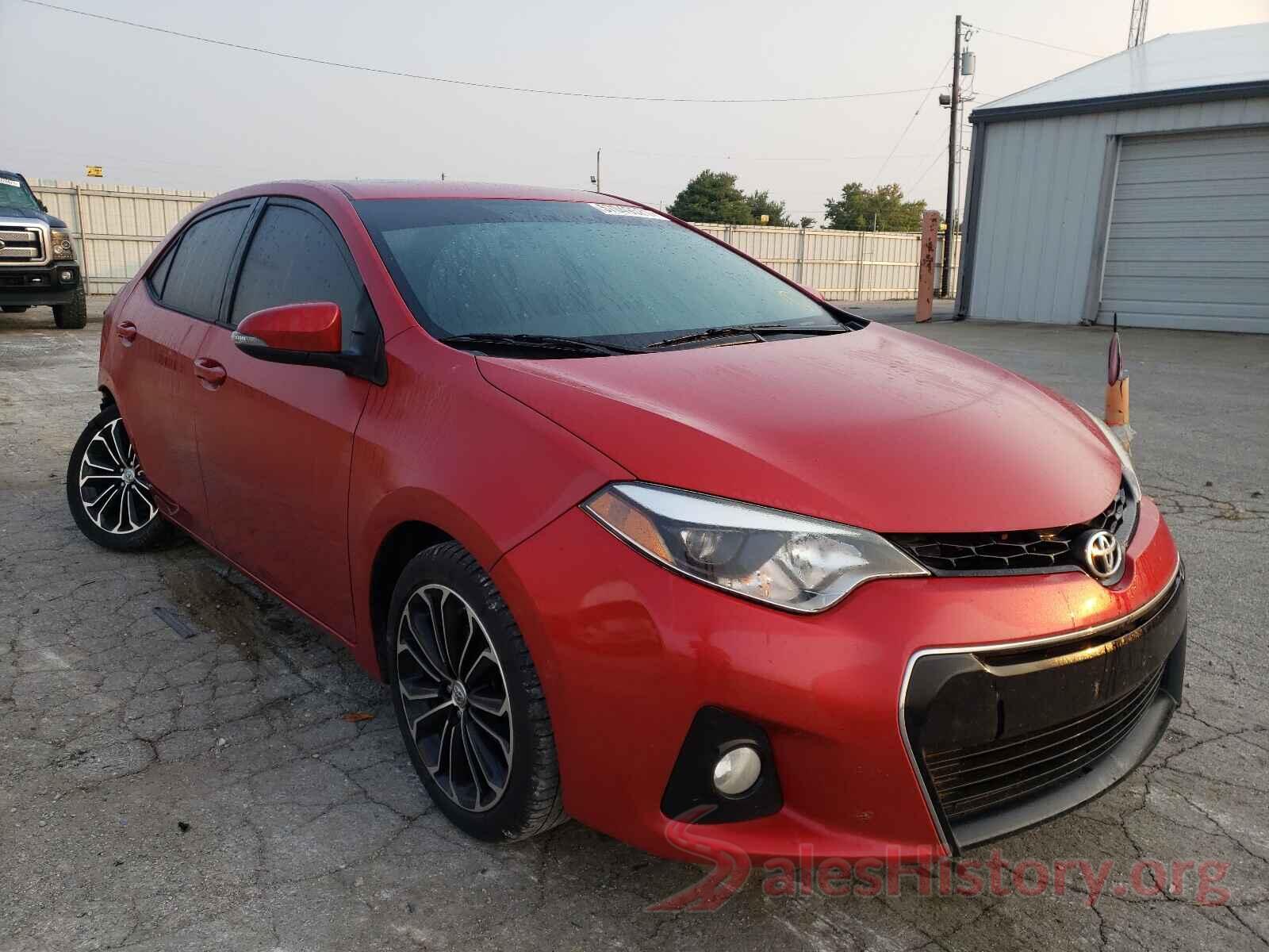 5YFBURHE1GP404006 2016 TOYOTA COROLLA