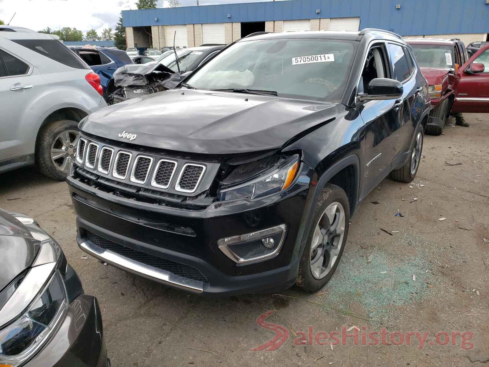 3C4NJDCB4KT735772 2019 JEEP COMPASS